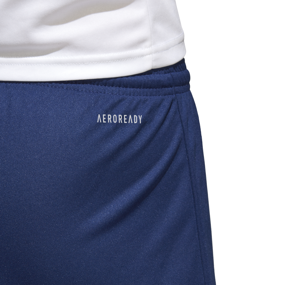 Adidas Youth Parma 16 Soccer Shorts - Dark Blue/White - Comfortable Athletic Shorts for Kids Soccer Practice & Games