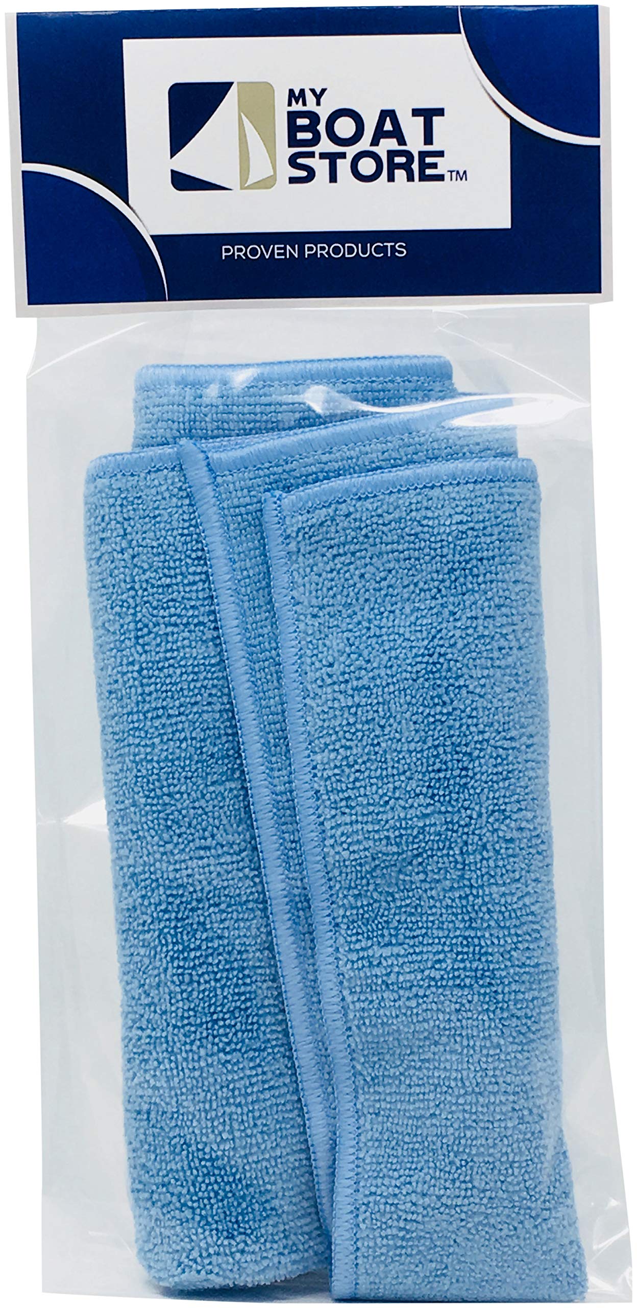 Imar 301 Strataglass Cleaner Bundle - 2 Bottles of Premium Boat & RV Window Cleaner with Microfiber Detailing Cloth (3-Piece Set) - Perfect for Marine Windows, RV Windshields & Clear Vinyl Covers