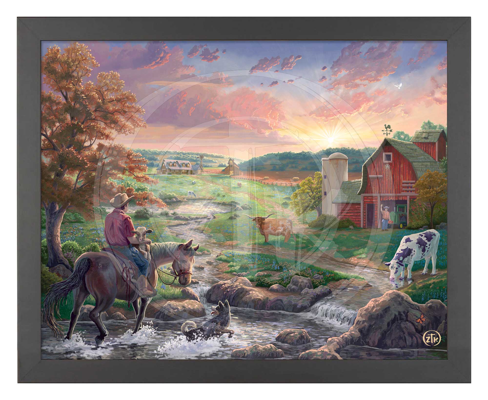 Deep in the Heart - Premium Handmade Western Decor for Home & Ranch | Perfect for Cowboy Themed Rooms, Texas Style Gifts, and Rustic Interior Design