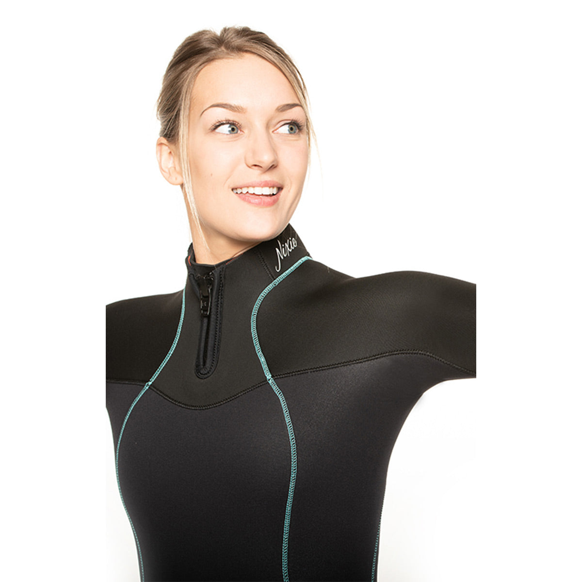 Bare Nixie Ultra Women's 3/2mm Wetsuit - Premium Neoprene Full Body Swimsuit for Surfing, Diving & Water Sports