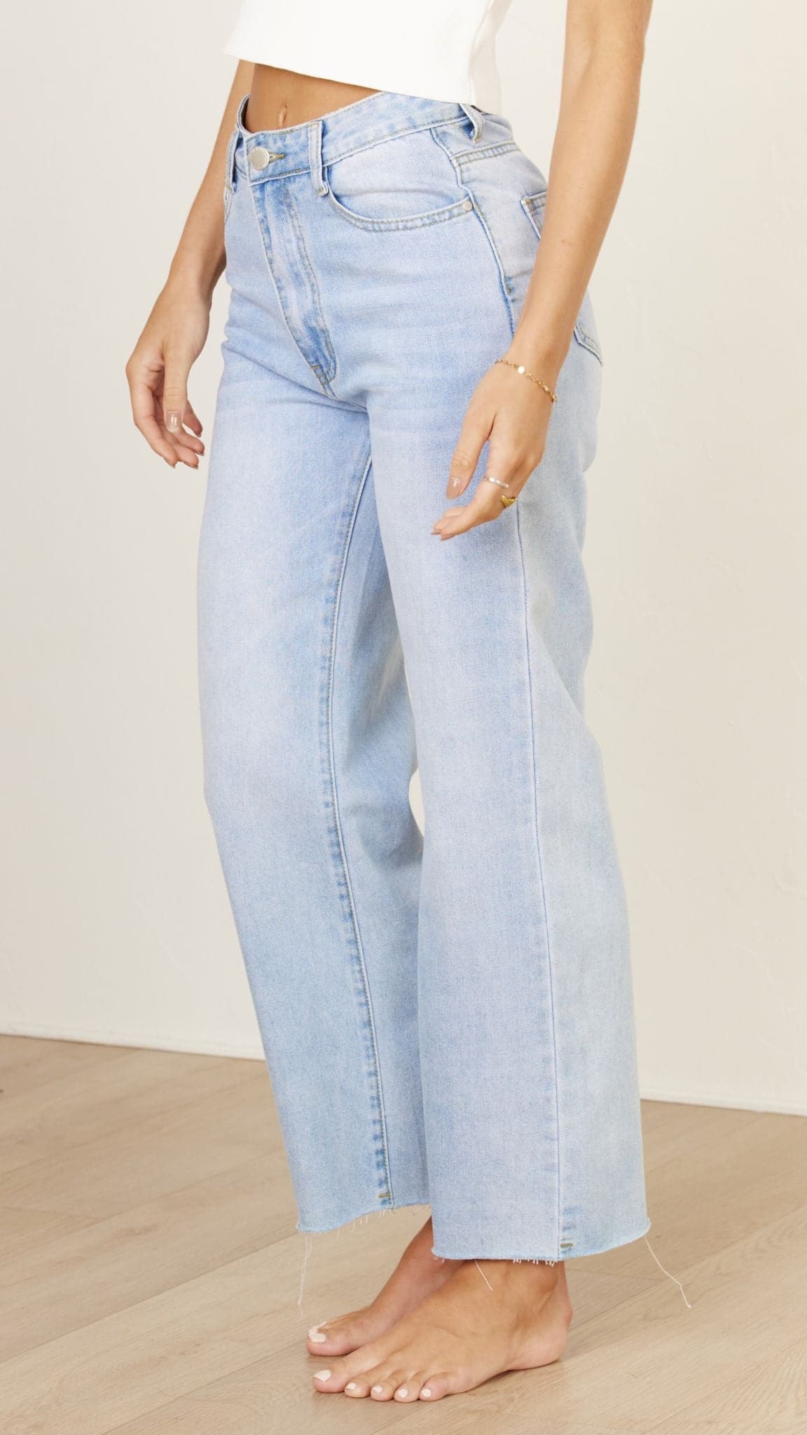 Jaykowa Women's Light Wash High Waist Skinny Jeans - Comfortable Stretch Denim for Everyday Wear & Casual Outfits