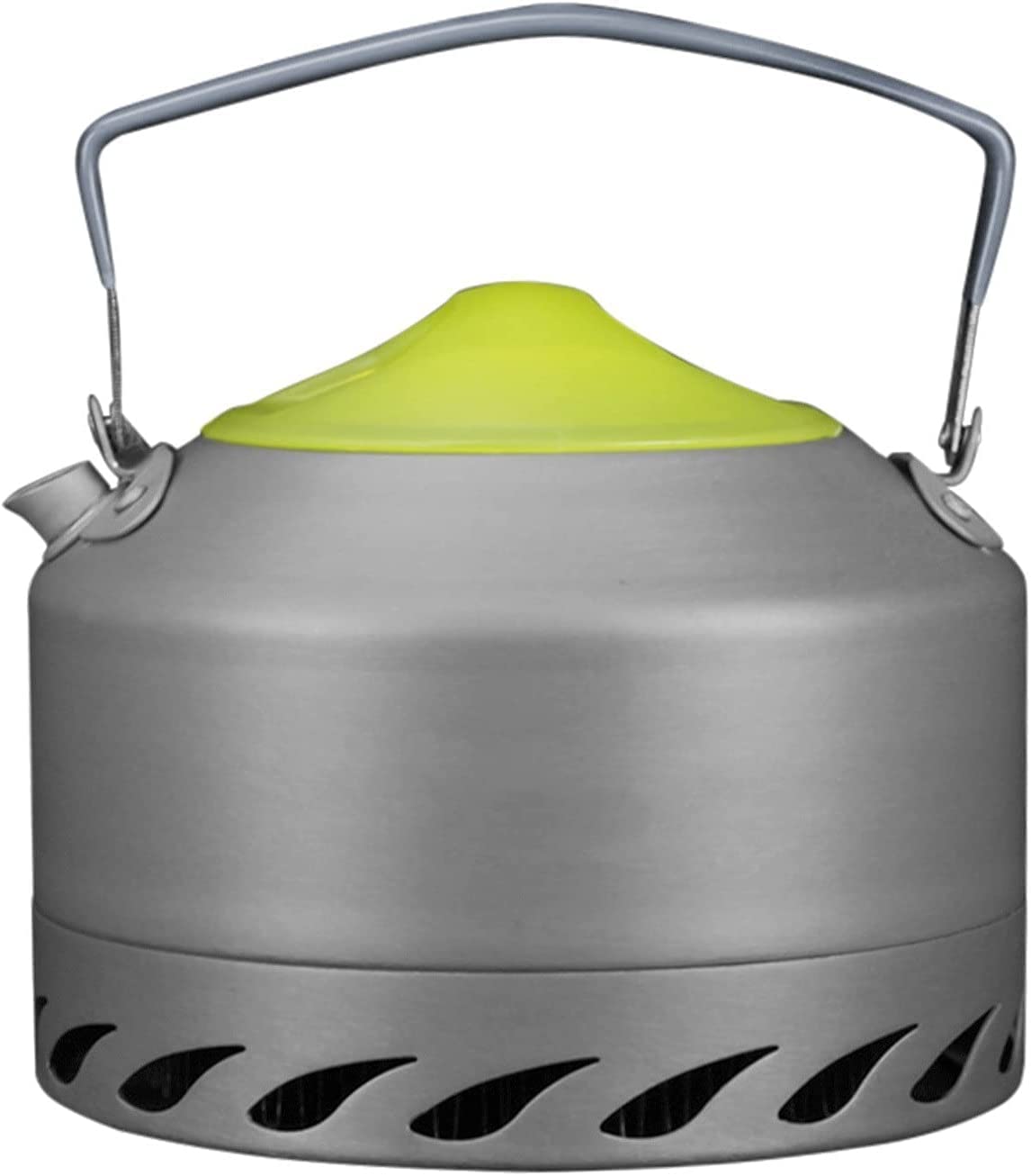 Eastbon 0.9L Portable Aluminum Camping Tea Kettle - Lightweight Outdoor Water Boiling Pot for Hiking, Backpacking & Picnics | Perfect for Camping, RV Trips & Emergency Preparedness