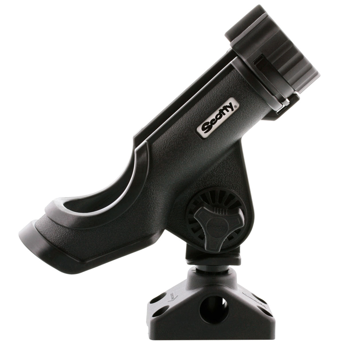 Kayak Powerlock Rod Holder - Heavy Duty Fishing Rod Mount for Kayaks, Boats & Canoes - Secure & Adjustable Design for Saltwater & Freshwater Fishing