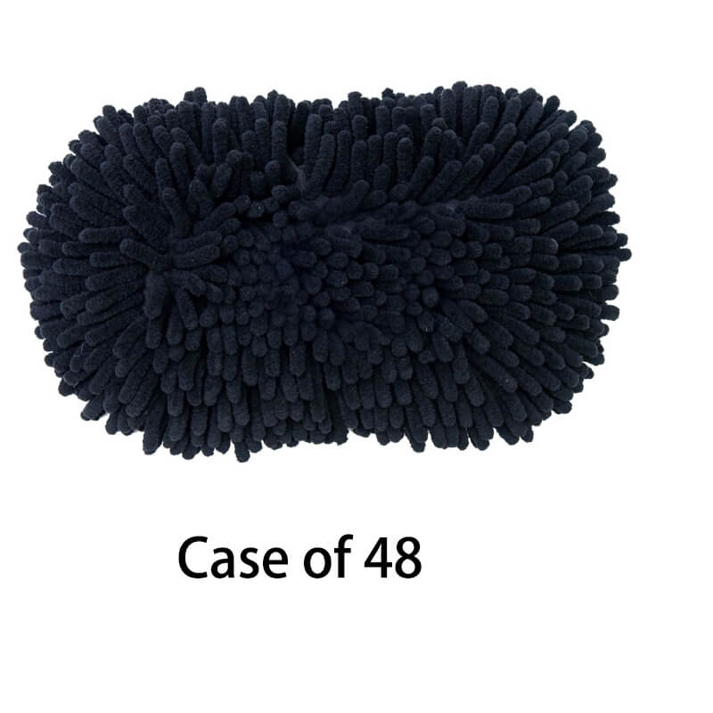 Premium Microfiber Chenille Car Wash Pads - 48 Pack for Professional Detailing, Auto Cleaning & Scratch-Free Shine - Ideal for Cars, Trucks, SUVs & Motorcycles