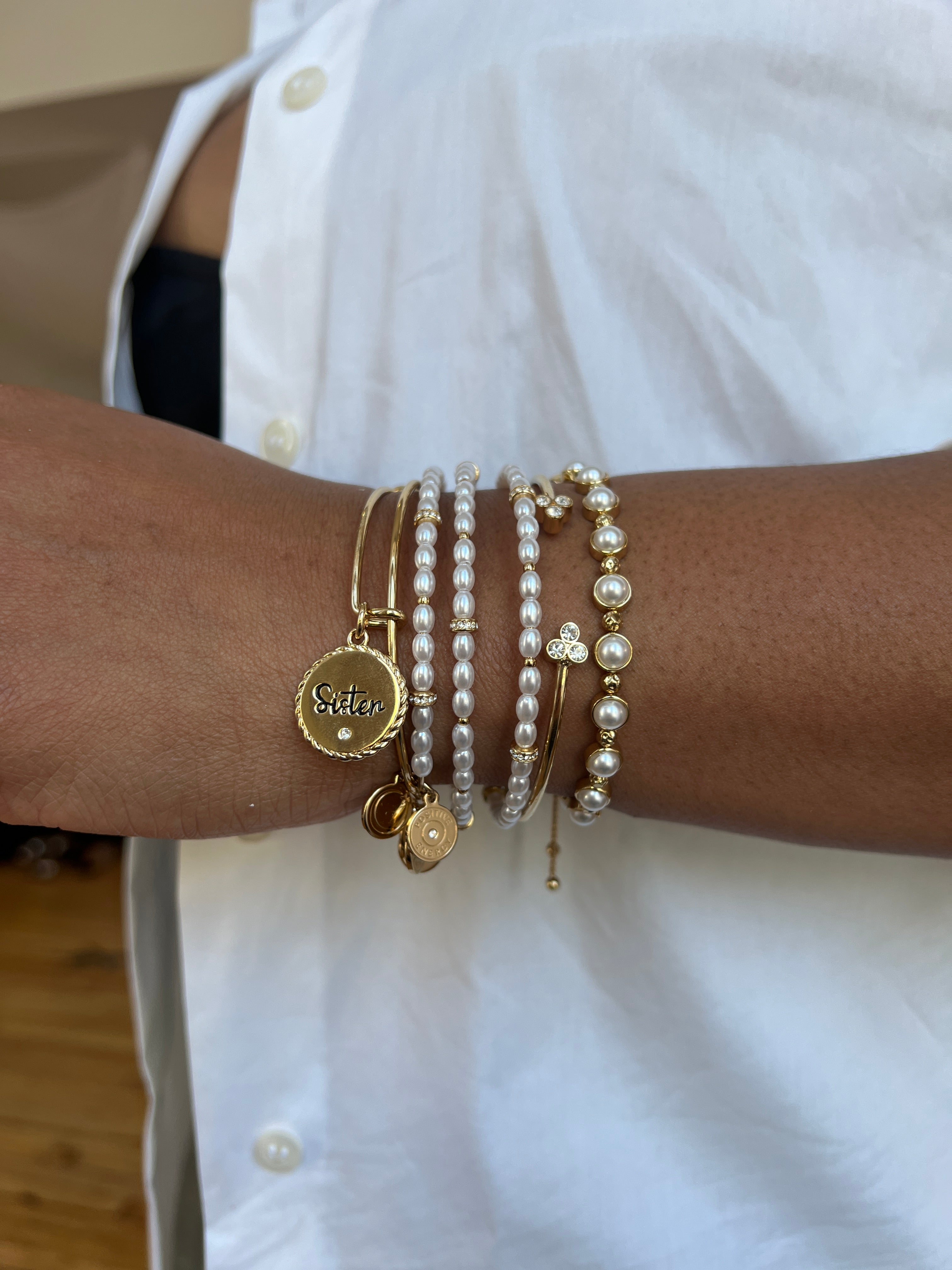 Elegant Freshwater Pearl Bracelet for Women - Handmade Natural Pearls Jewelry Gift for Wedding, Anniversary & Special Occasions