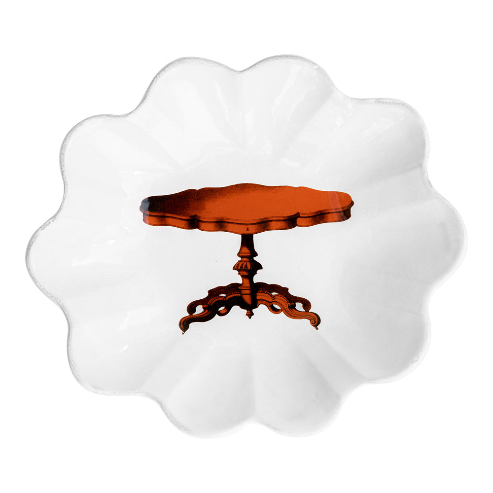Premium Ceramic Dinner Plates Set of 6 - Elegant 10.5