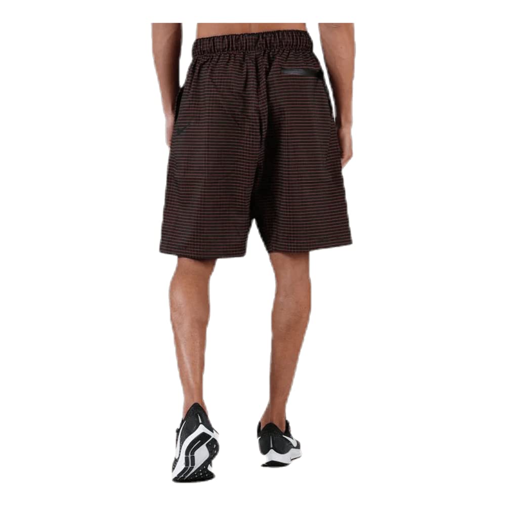 Nike Tech Pack Woven Shorts for Men - Lightweight Athletic Running Shorts with Grid Design (AR1584-060) - Size S - Perfect for Gym, Jogging & Casual Wear