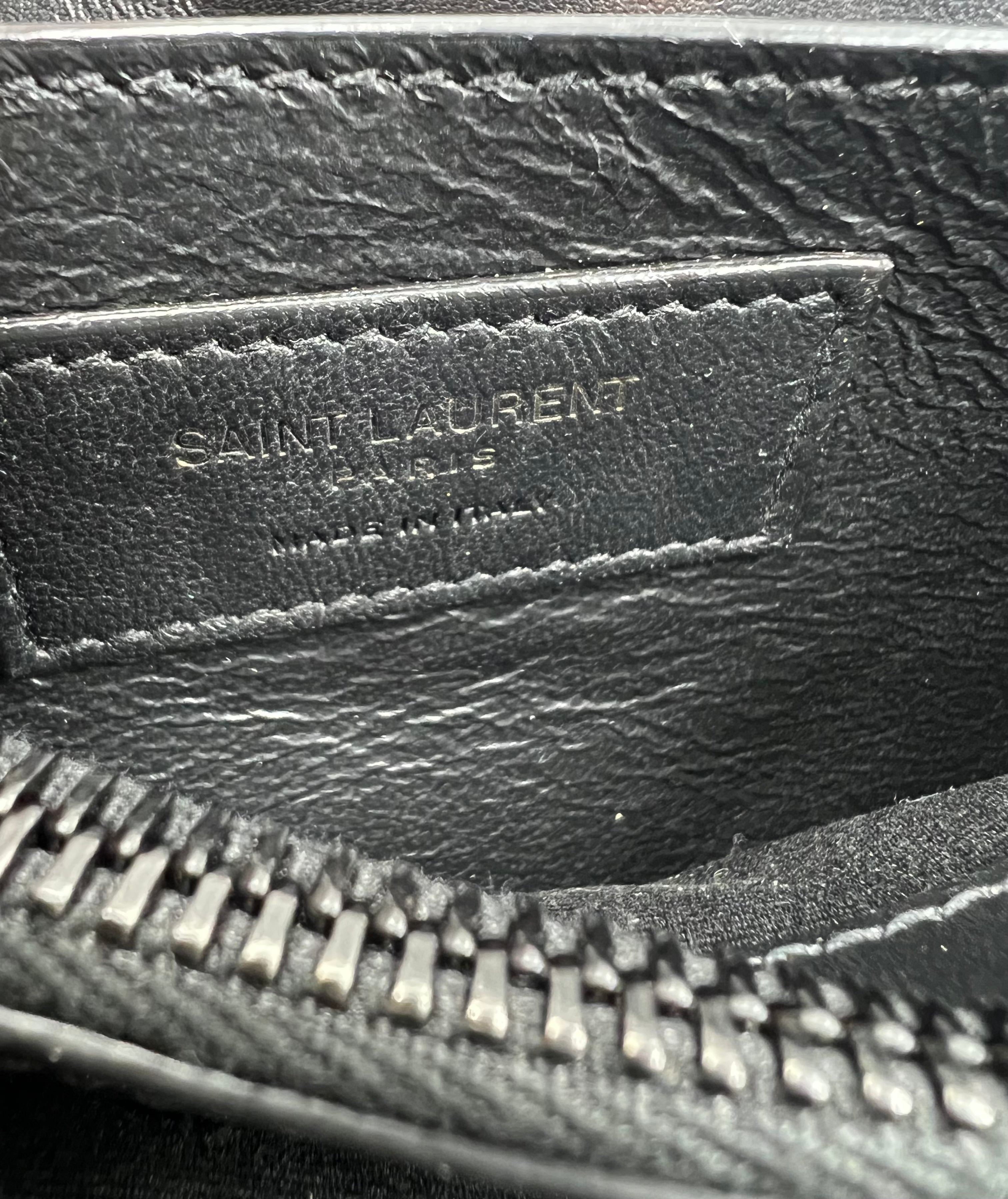 Saint Laurent YSL Black Small Loulou Chain Shoulder Bag - Luxury Crossbody Purse for Women, Perfect for Date Night & Evening Events