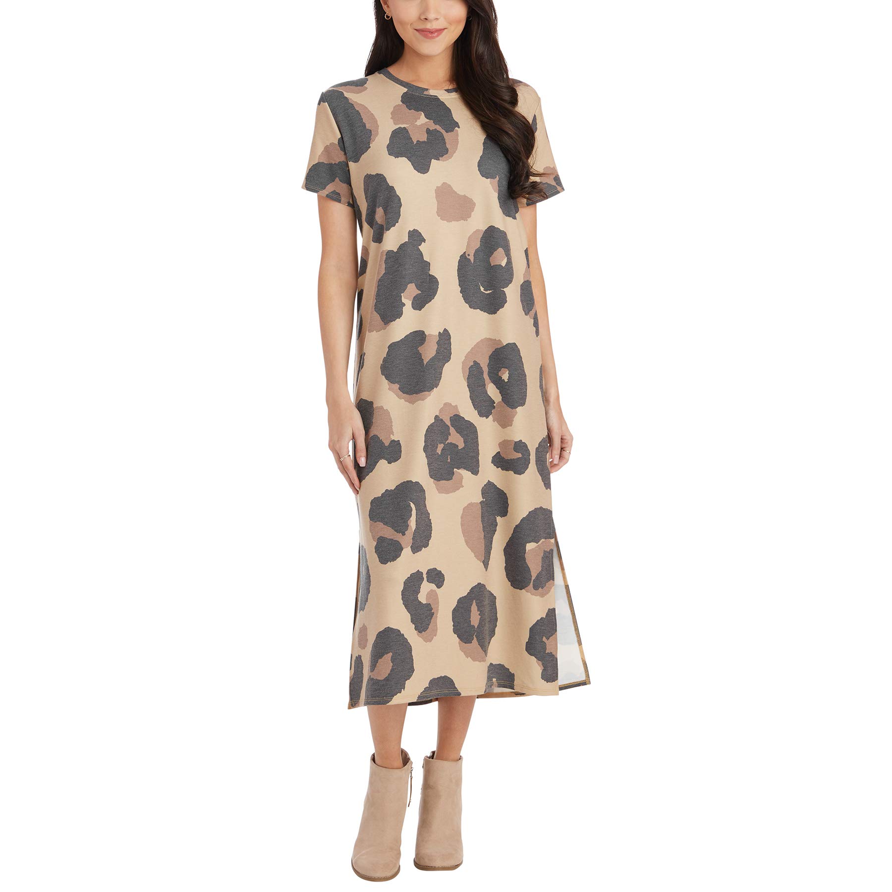 Mud Pie Women's Estelle Midi Dress - Floral Print Summer Dress with Pockets | Casual & Wedding Guest Outfit for Women | Perfect for Brunch, Beach Vacations & Special Occasions