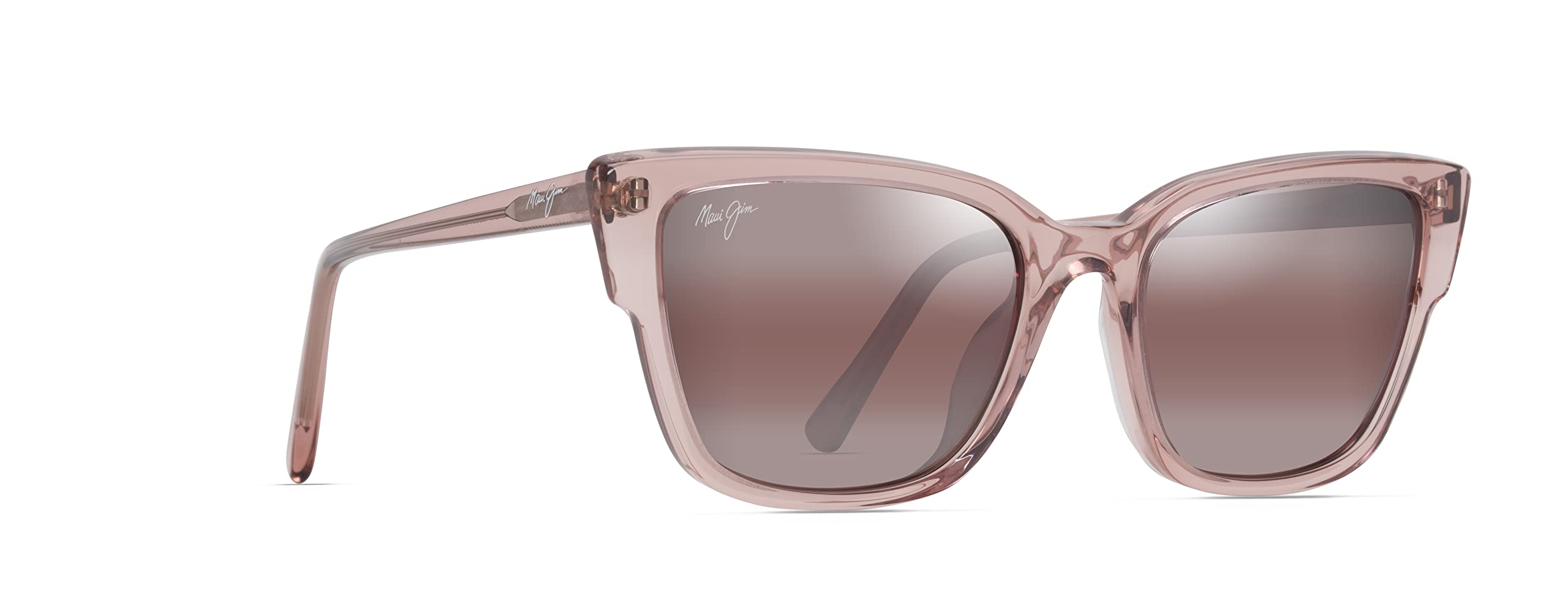 Maui Jim Women's Kou Polarized Cat Eye Sunglasses UV Protection Fashion Eyewear for Driving, Beach & Outdoor Activities