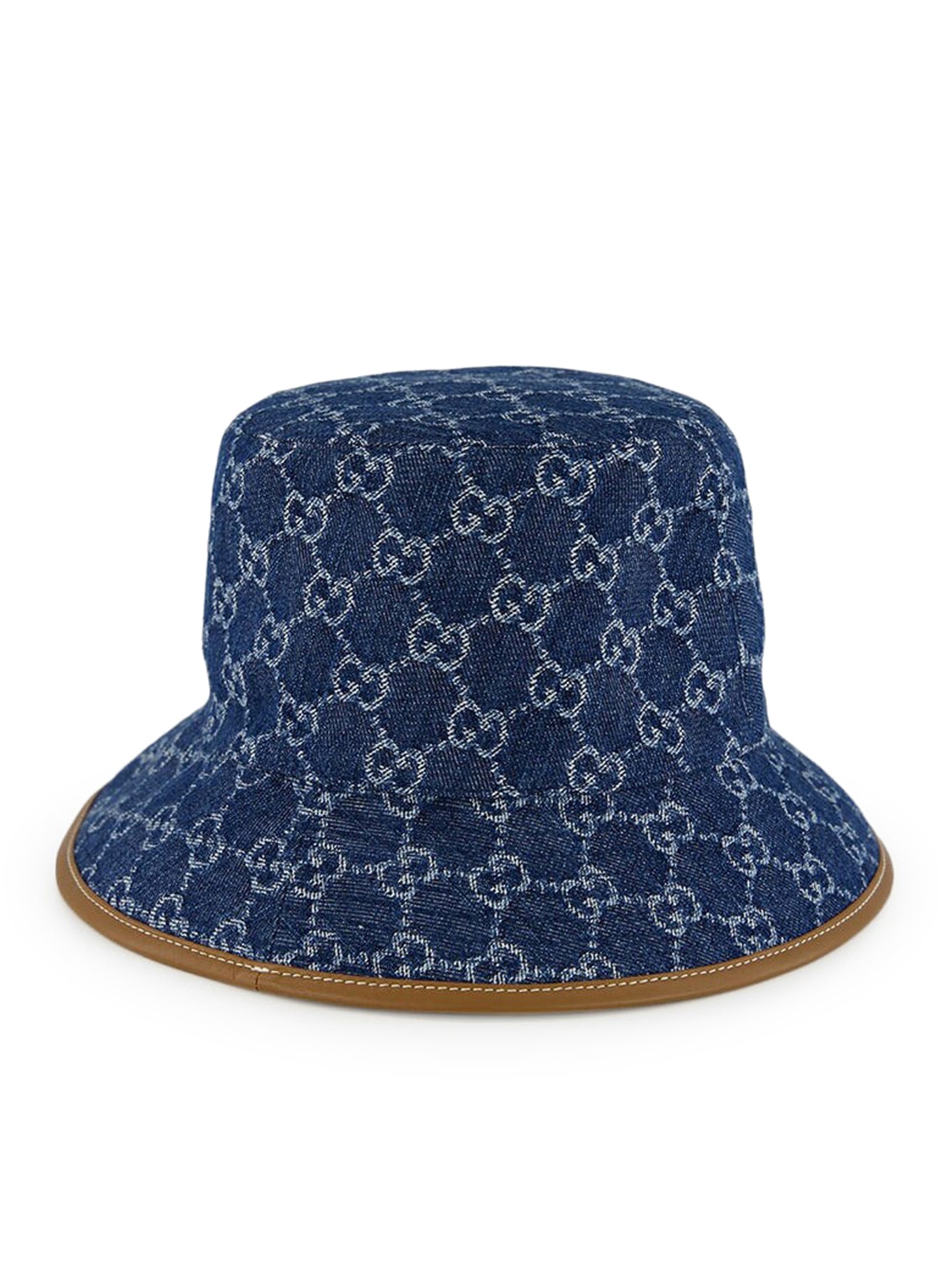Gucci GG Monogram Denim Bucket Bag - Stylish Designer Shoulder Bag for Women | Perfect for Casual Outings, Shopping & Travel
