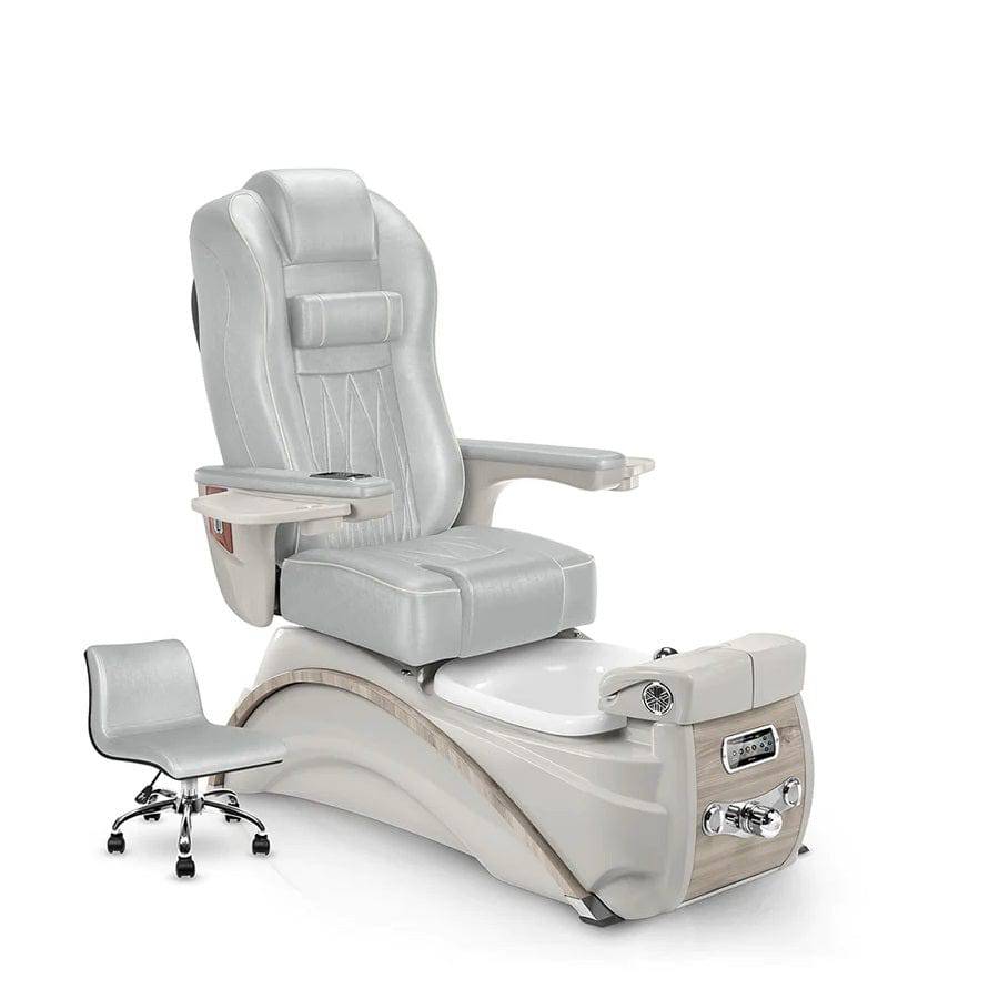 ELITE® Professional Pedicure Spa Chair for Salons & Spas - Comfortable Massage Footrest, Adjustable Height - Perfect for Nail Salons, Pedicure Services & Home Spa Relaxation