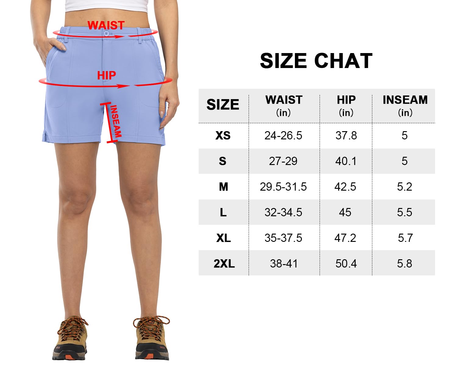 TBMPOY Women's Quick Dry Hiking Golf Running Shorts - Lightweight Athletic Cargo Shorts with Pockets for Outdoor Sports & Summer Activities | Perfect for Hiking, Golf, Running and Gym Workouts