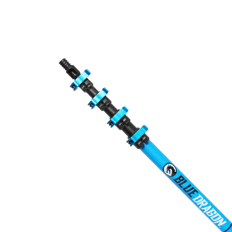 Blue Dragon Traditional Fishing Pole - Lightweight Carbon Fiber Fishing Rod for Freshwater & Saltwater Angling - Perfect for Bass, Trout, and Saltwater Fishing Adventures