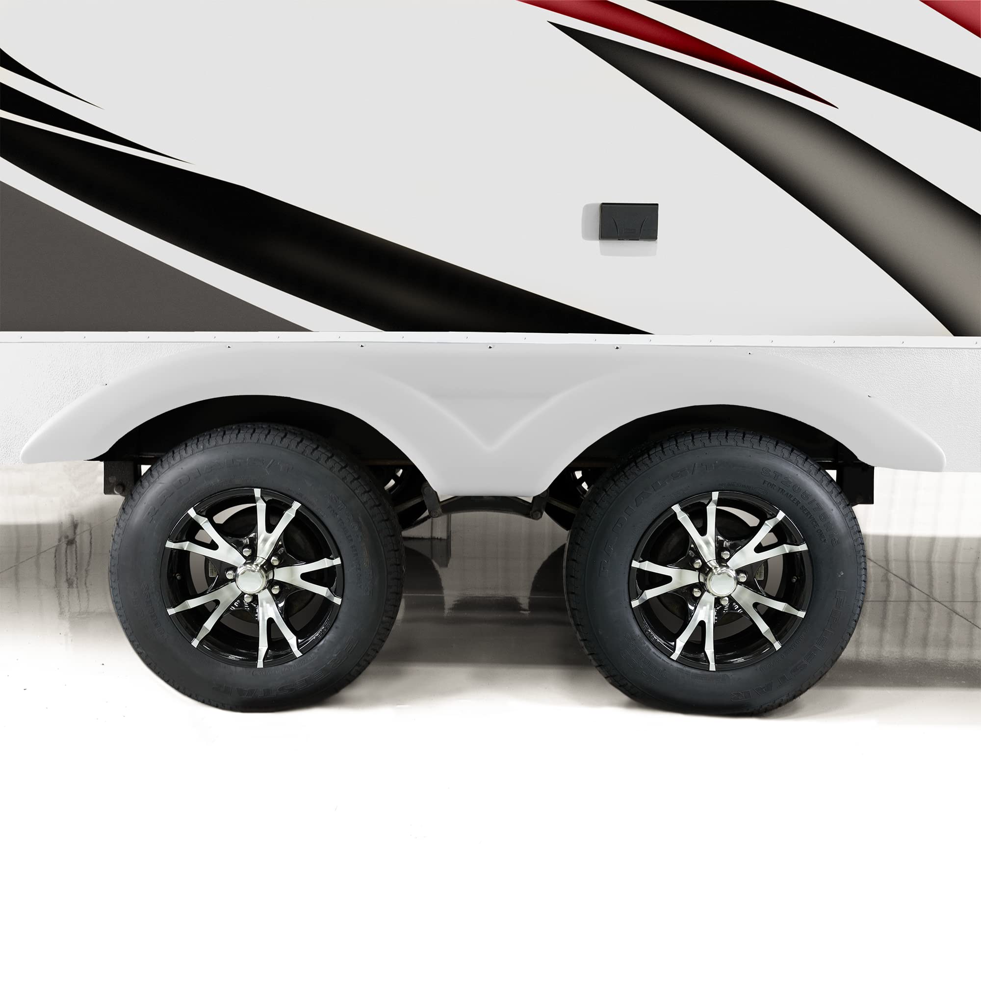 RecPro RV Tandem Fender Skirt - 71