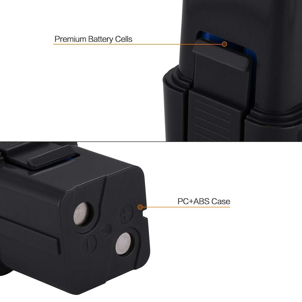 7.2V Replacement Battery Pack for Ontel Swivel Sweeper - Compatible with Cordless Vacuum Cleaners, Ideal for Home Cleaning and Quick Pickups