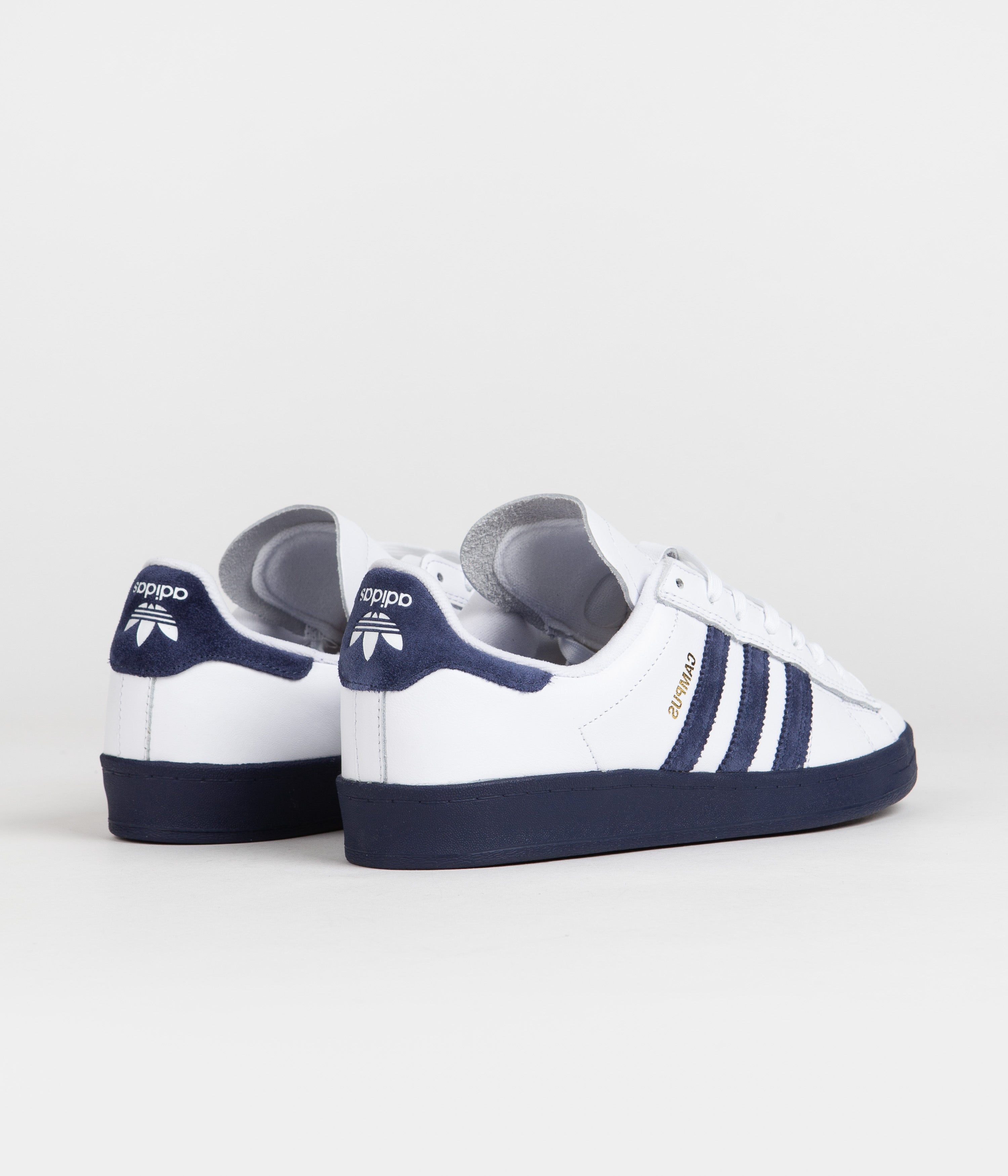 Adidas Campus ADV Sneakers - FTWR White, Collegiate Navy & Bluebird - Stylish & Comfortable for Casual Wear, Street Fashion & Everyday Use