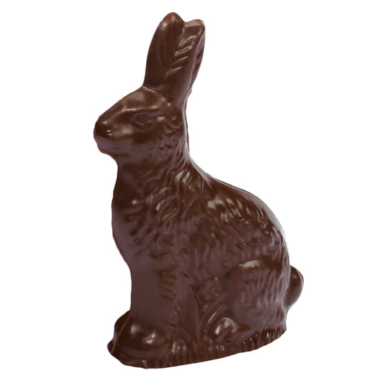 Vermont Nut Free 5.4 Oz Sitting Bunny Chocolate - Easter Basket Stuffers, Holiday Gifts & Party Favors - Perfect for Easter Celebrations, Birthday Parties and Classroom Treats