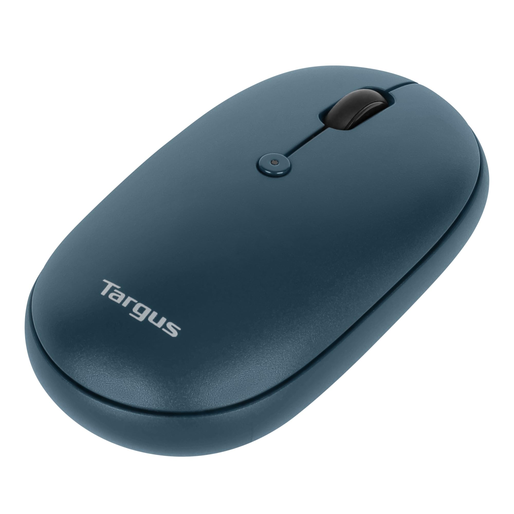 Targus PMB58102GL Ambidextrous Wireless Bluetooth Mouse for PC, Mac, Laptop & Desktop - Multi-Device Connectivity, Ergonomic Design - Perfect for Office Work, Home Computing & Travel (Blue)