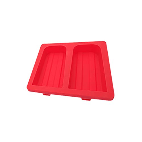 **Silicone Popsicle Molds for Homemade Ice Pops - 2 Cavity Cake Pop Maker for Juices, Yogurt, Purees & More | Perfect for Kids Snacks, Summer Treats & Party Desserts**