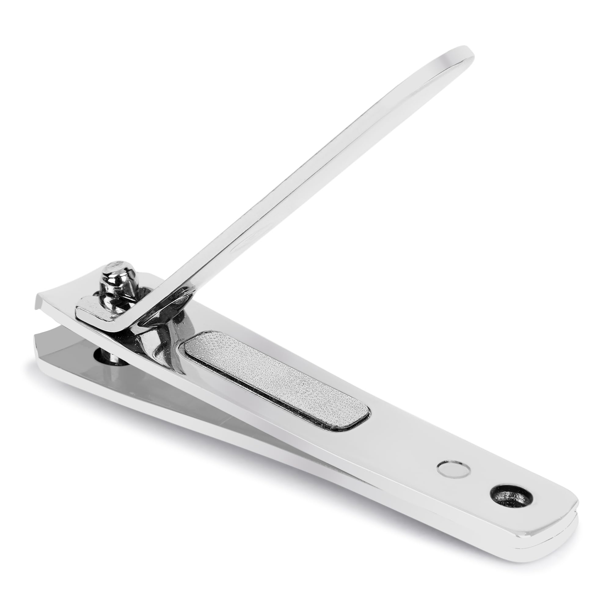 Premium Stainless Steel Nail Clippers for Travel - Compact & Durable Manicure Tool for On-the-Go Grooming - Perfect for Gym Bags, Toiletry Kits & Business Trips