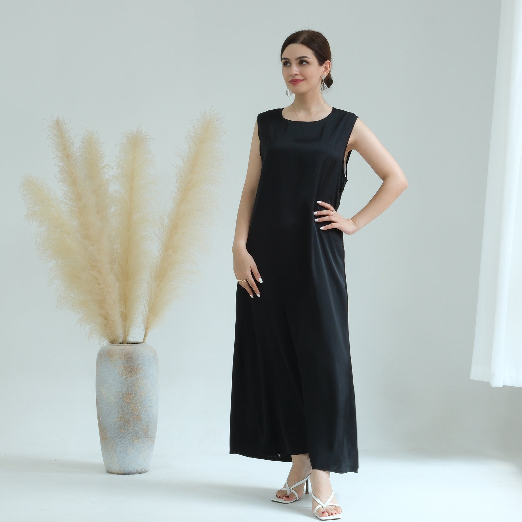 Aria2 Women's 3-Piece Matching Outfit Set - Black | Casual Lounge Wear for Home, Travel & Everyday Comfort