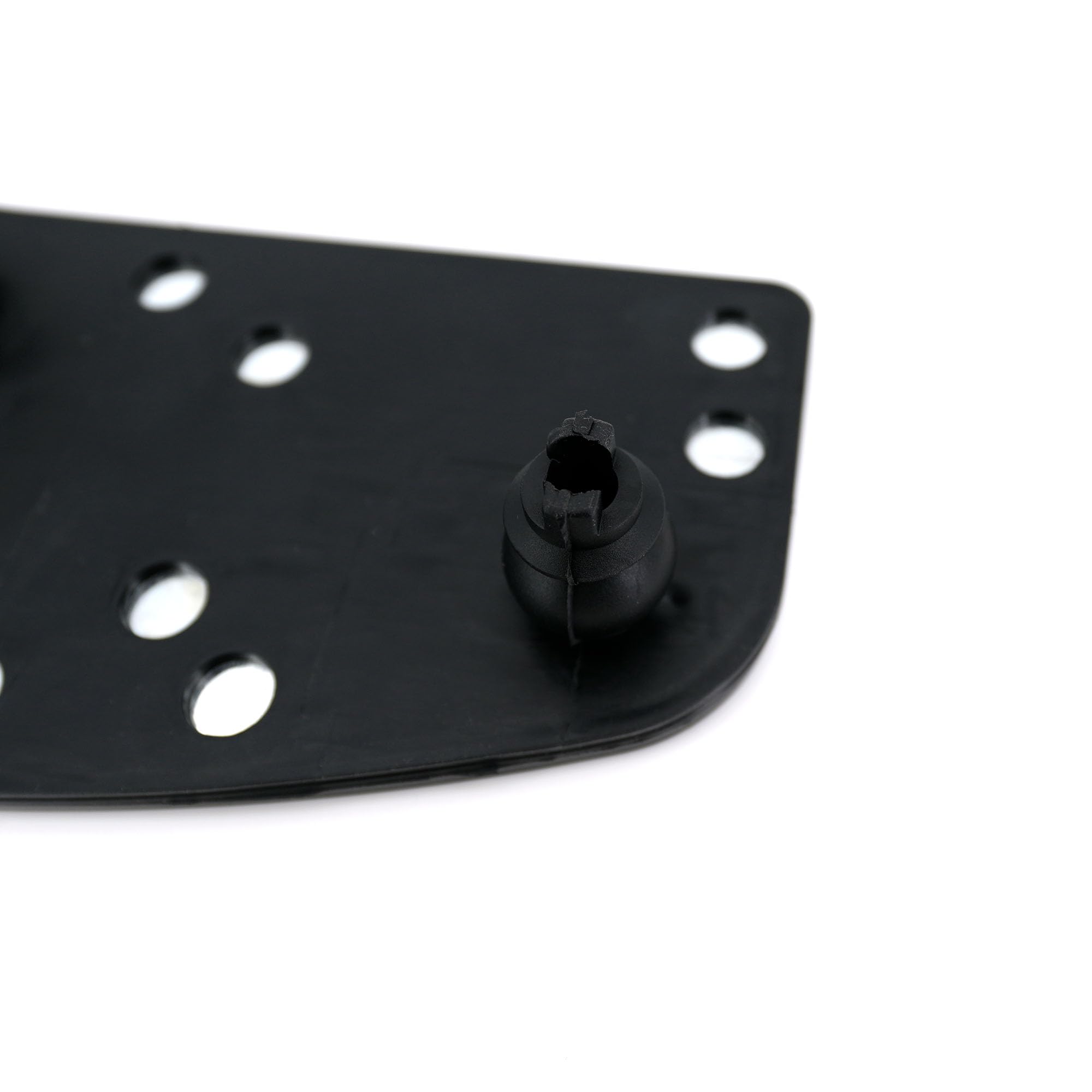 Harley Touring Motorcycle Floorboards - 1 Pair Black Rubber Foot Rest Inserts for Electra Glide, Road Glide, Road King & Softail Models | Enhanced Comfort & Grip for Long Rides & Cruising