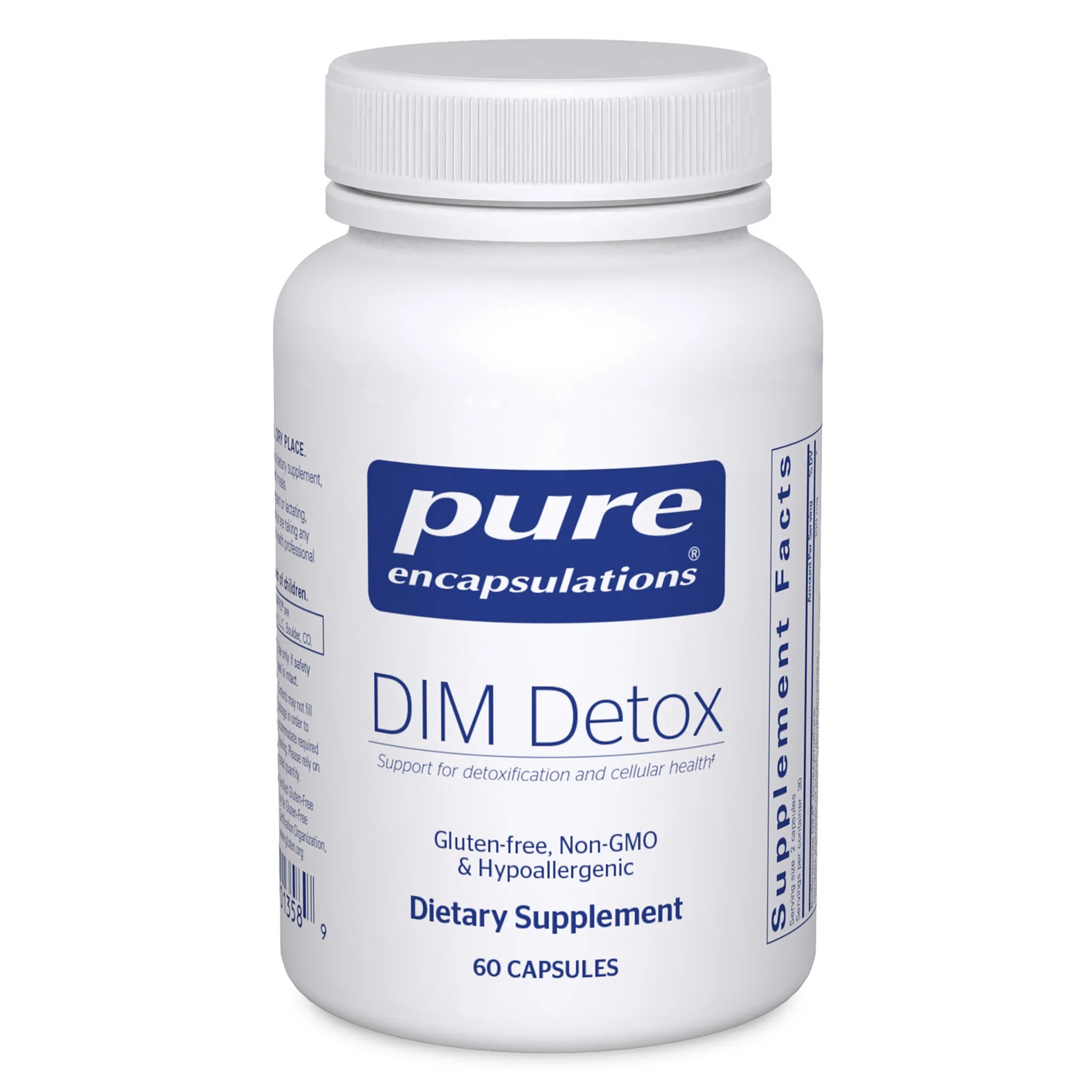 Pure Dim Detox Supplement - 60 Capsules for Hormone Balance & Cleansing | Supports Women's Health & Natural Detoxification | Perfect for Daily Wellness Routine & Post-Workout Recovery