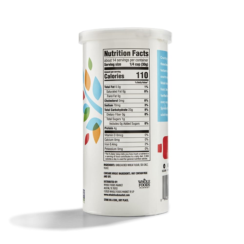 365 by Whole Foods Market Organic Bread Crumbs, 15oz | Gluten-Free Panko Style | Perfect for Breaded Chicken, Meatballs & Baking | Whole Food Plant-Based Pantry Staple
