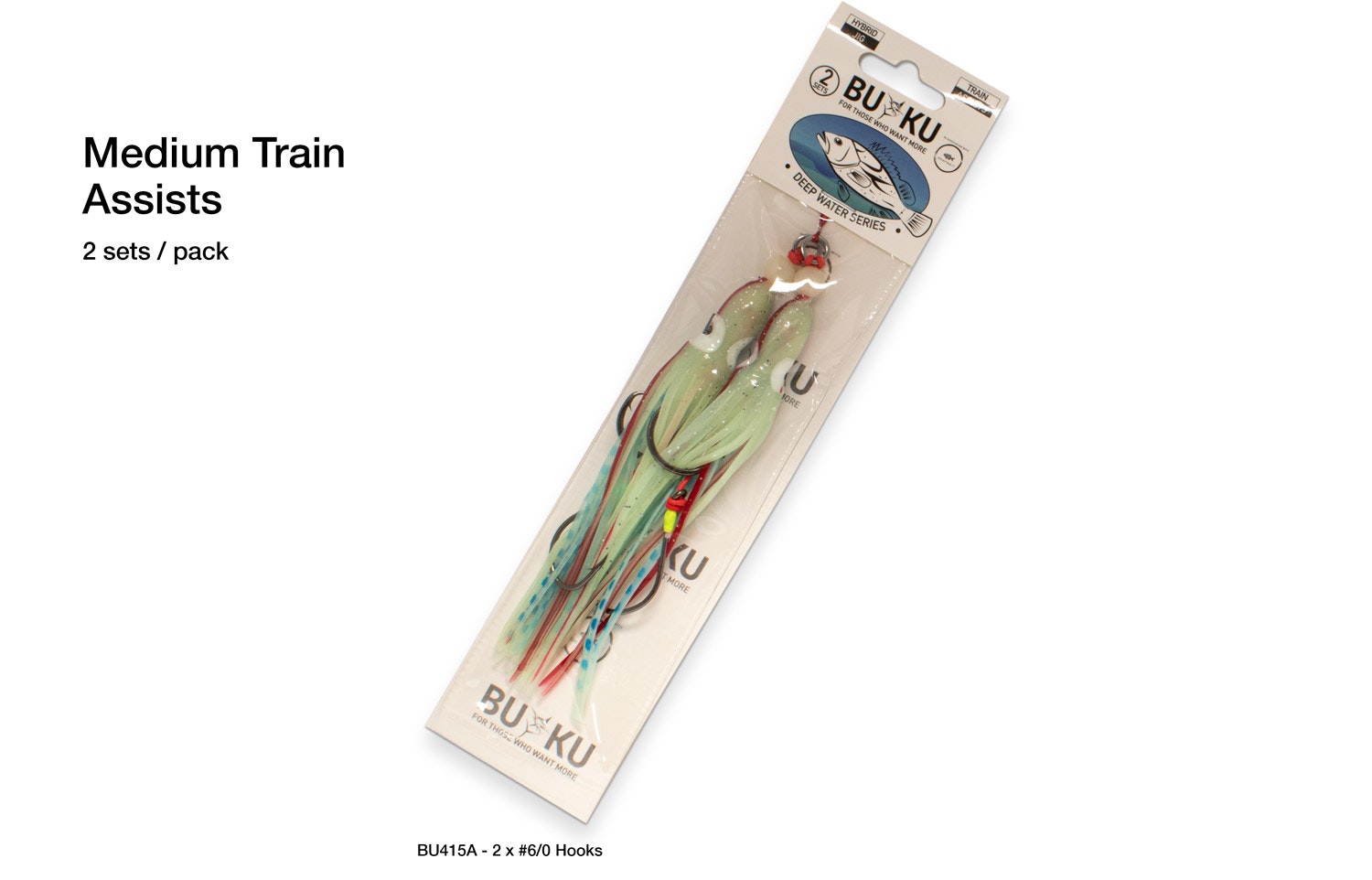 SnapBait Fishing Lure Train Assists 2-Pack – Premium Bait for Bass, Walleye, and Trout – Perfect for Freshwater and Saltwater Fishing Adventures