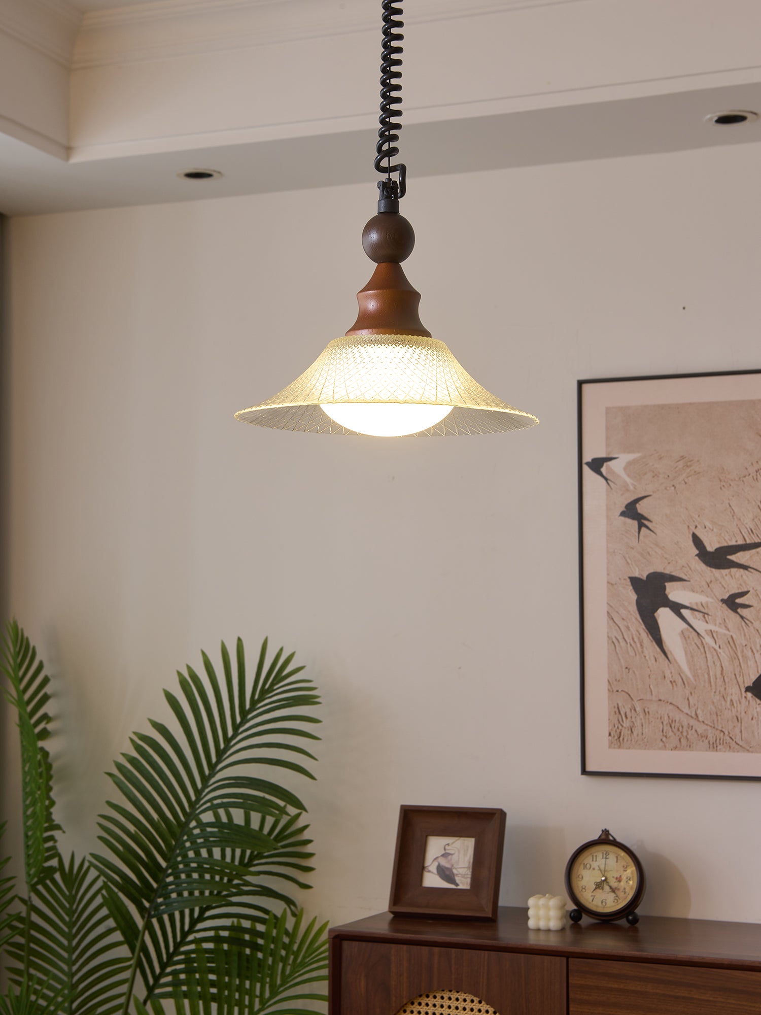 Ardell Modern Pendant Light - Elegant Hanging Fixture for Kitchen Island, Dining Room & Bedroom Lighting