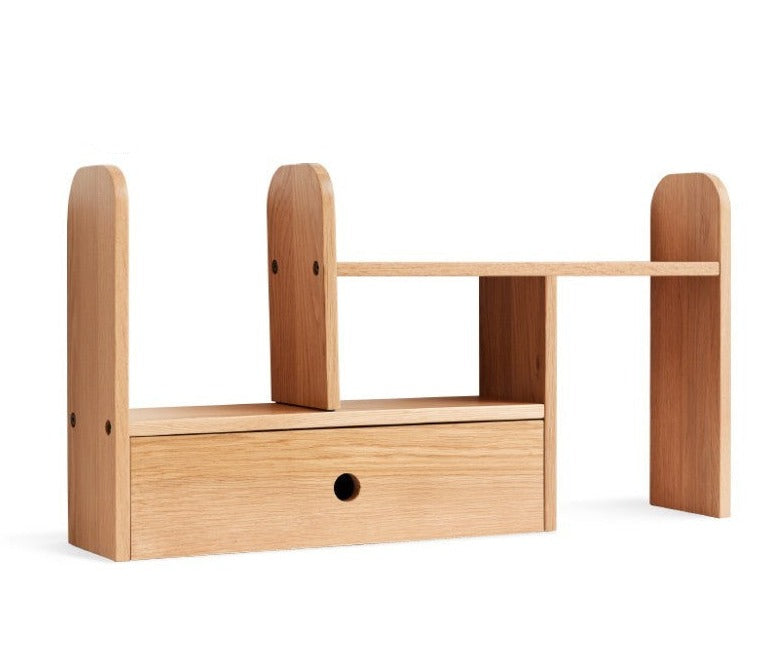 20.9-39.4x5.9x15.7 inch / 53-100x15x40 сm / Natural wood color / desk shelf retractable