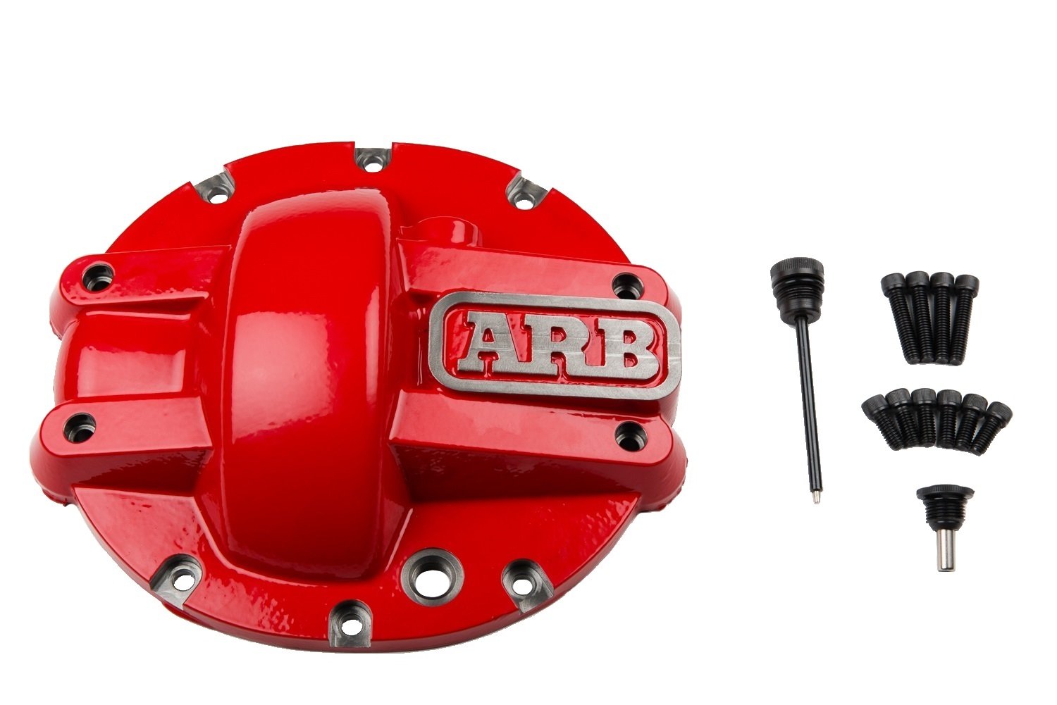 ARB 0750007 Differential Cover - Heavy Duty Red Differential Cover for Off-Road Trucks & Jeeps - Perfect for 4x4, Rock Crawling & Overlanding Adventures