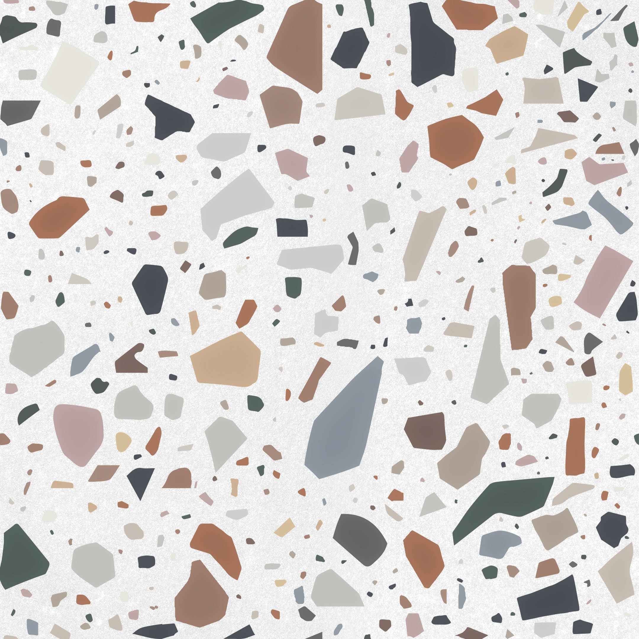 Stylish Confetti Terrazzo Porcelain Tile | Durable & Waterproof Flooring for Kitchen, Bathroom & Outdoor Patio | Orange County