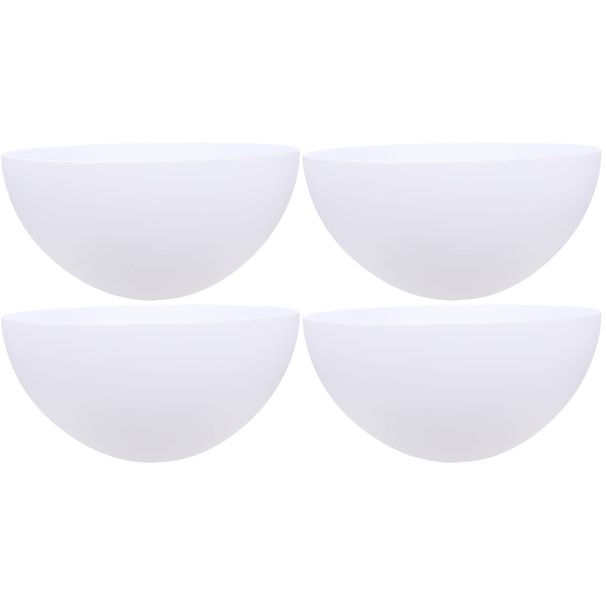 OSALADI 2-Pack Durable Plastic Mushroom Dome Lamp Shades - Ceiling, Floor & Wall Light Fixture Covers - Easy Installation (2 Sets) - Perfect for Living Room, Bedroom & Office Lighting Decor