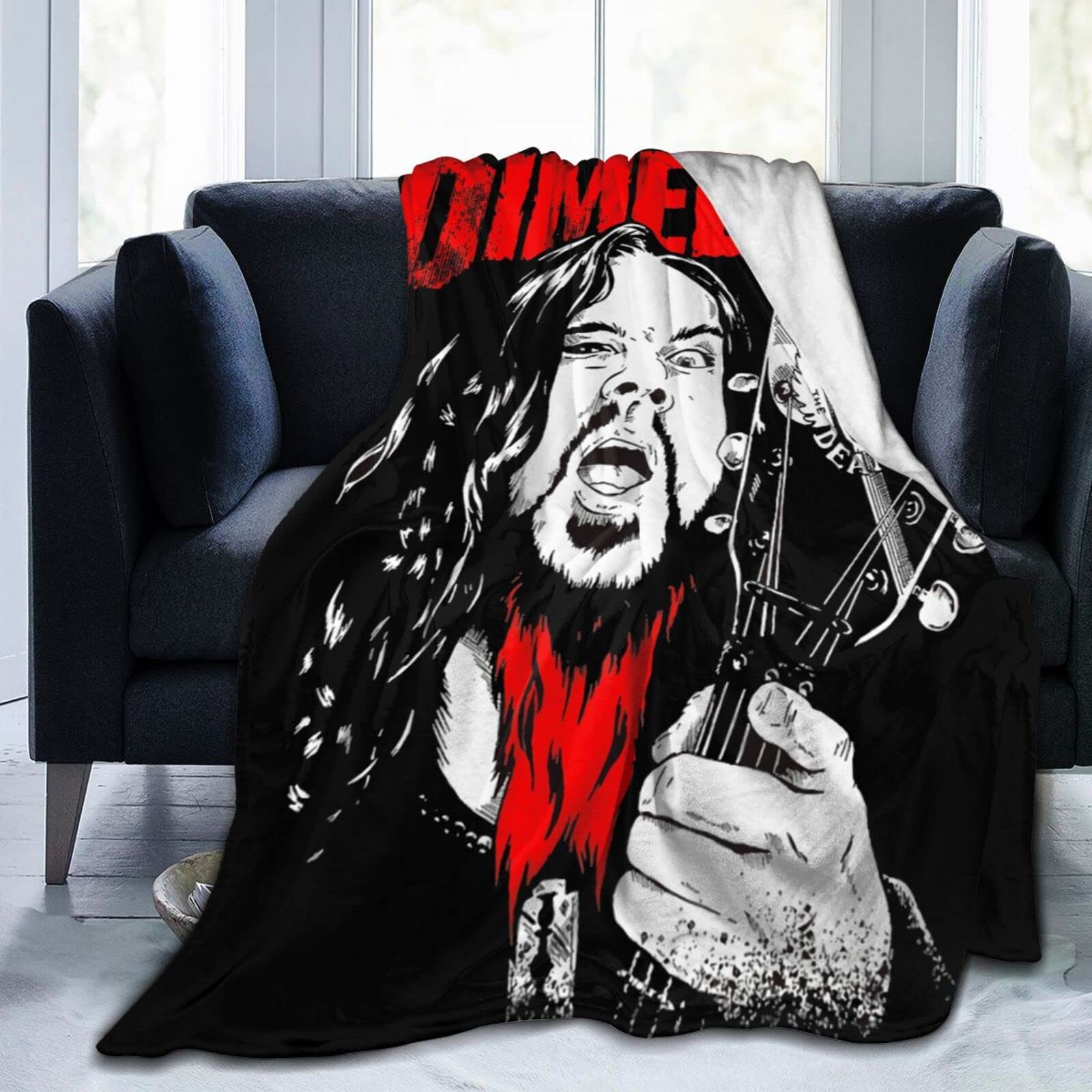 American Dimebag Musician Darrell Flannel Fleece Blanket 80