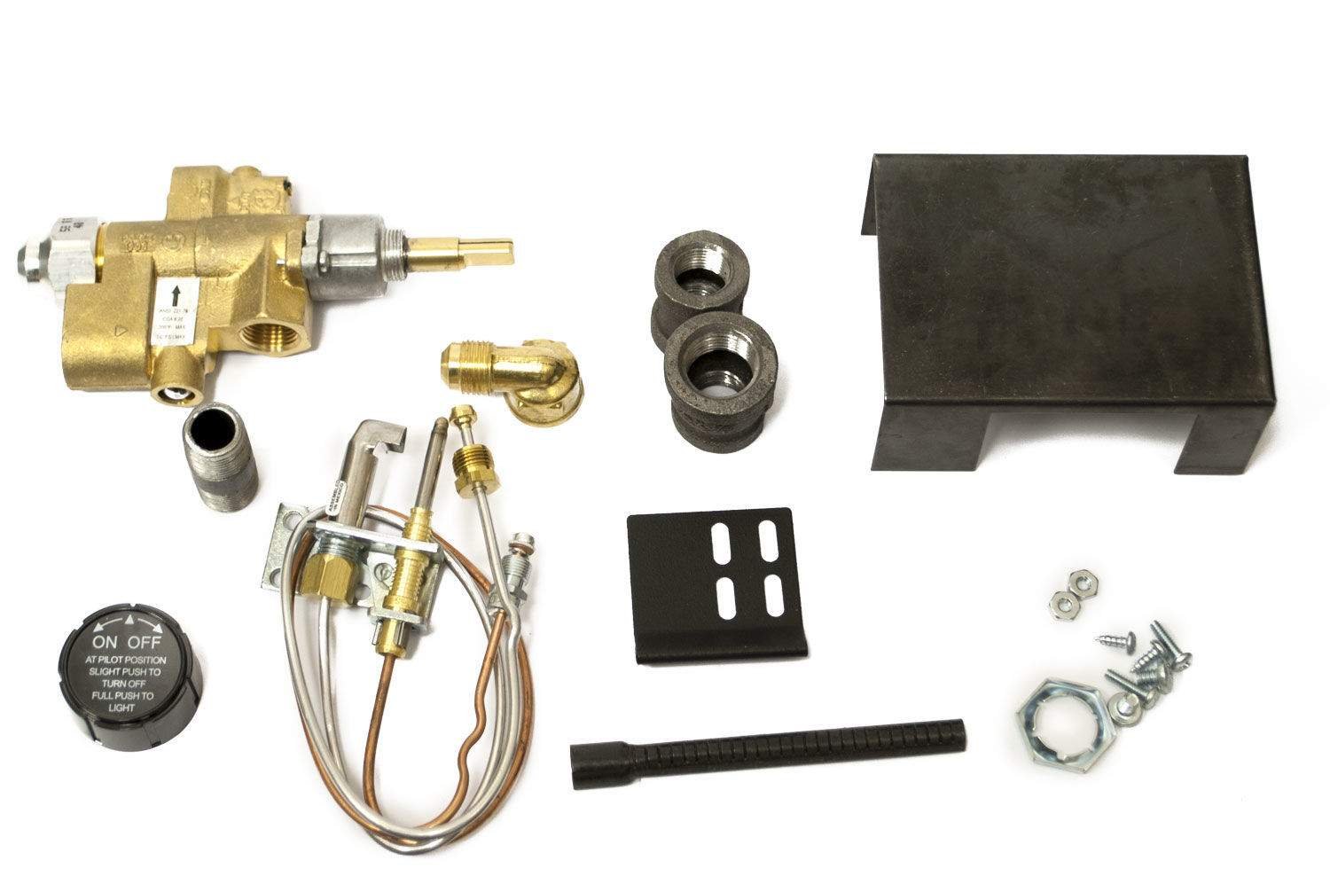 Copreci 91PKN Low Profile Safety Pilot Kit for Natural Gas - Ideal for Furnaces, Boilers & Water Heaters