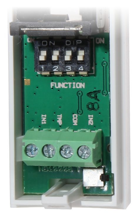 JA 150M Wireless Magnetic Contact Sensor with 2 Inputs - Smart Home Security & Window/Door Alarm System for Home & Office Protection