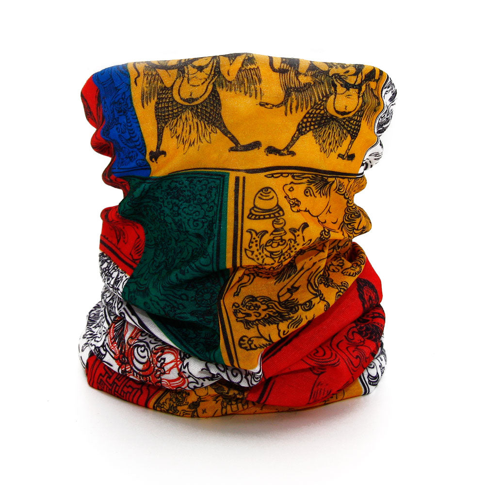 Breathable Neck Gaiter Bandana - UPF 50+ Sun Protection Face Cover for Outdoor Activities, Running, Hiking & Cycling