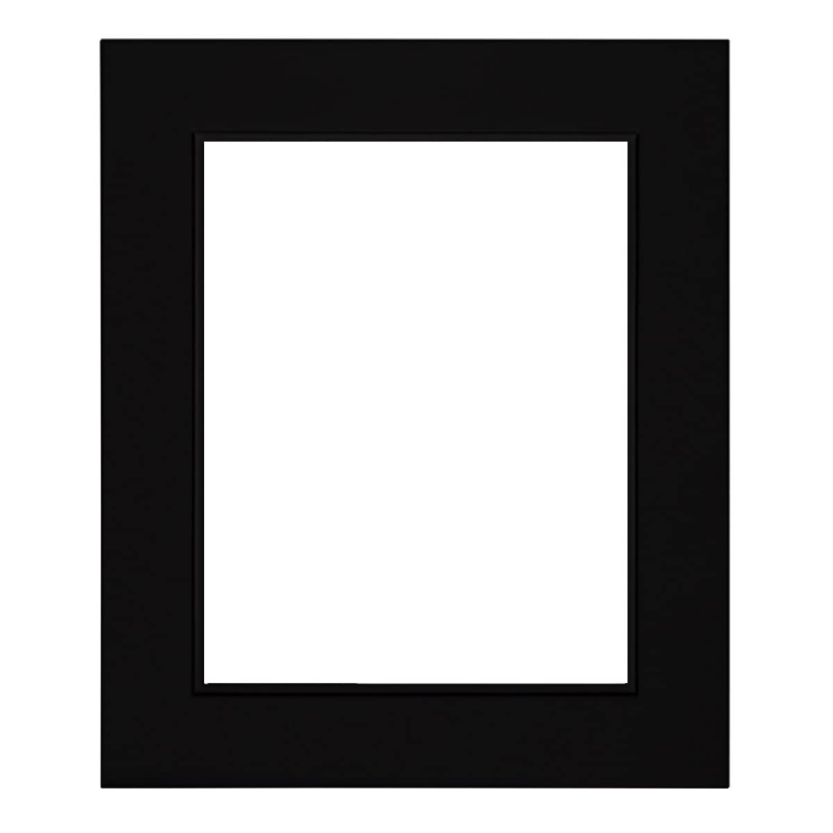 Ambiance Studio Frame Black 12x16 with Plexi Glazing - Set of 4 Picture Frames for Wall Art, Photos & Home Decor | Perfect for Living Room, Bedroom & Office Display