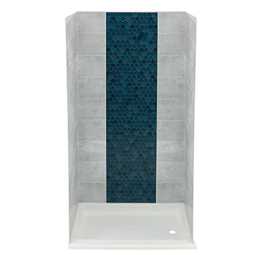 Teal Waterfall Accent