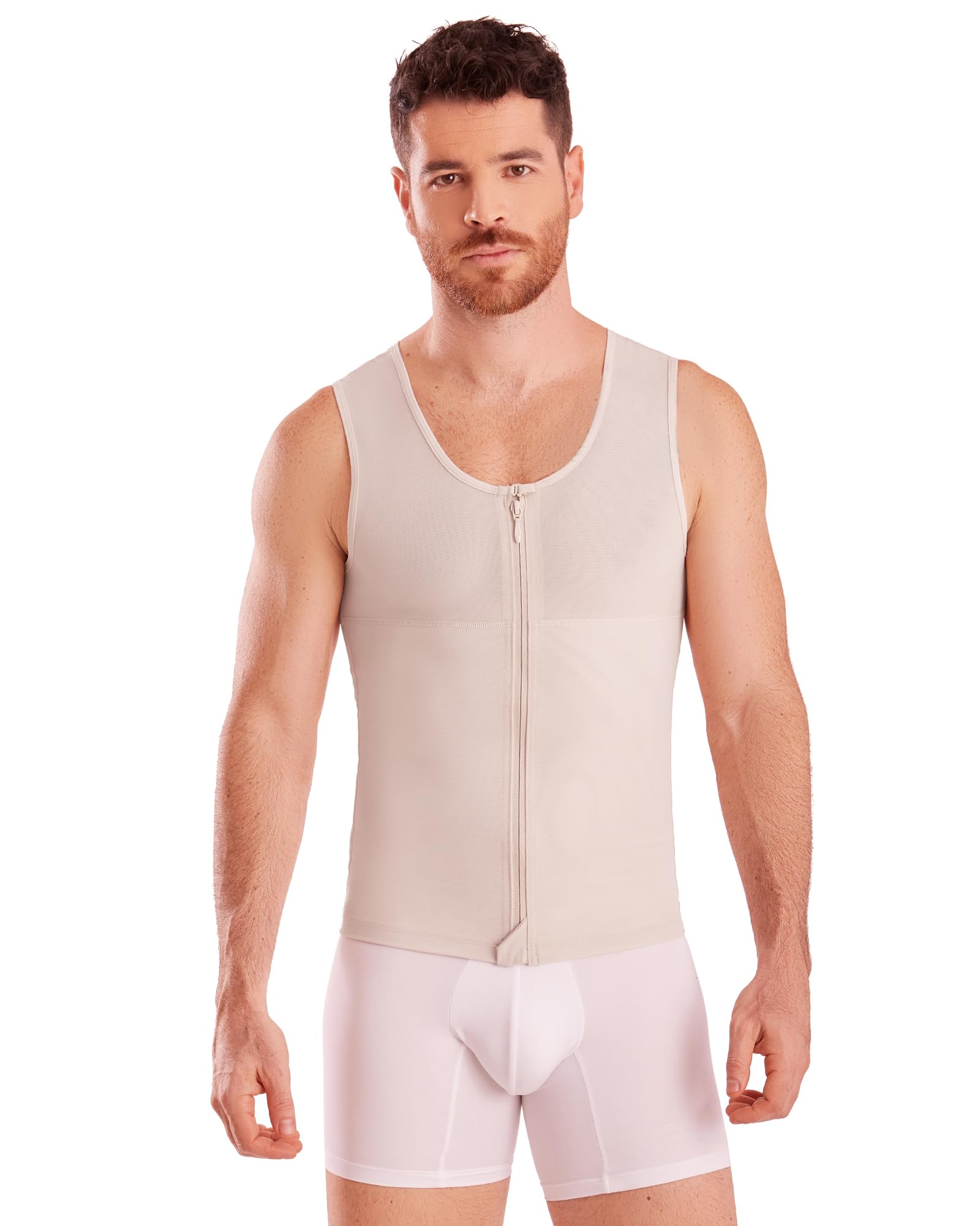 Shape Concept 062 063 Colombian Shapewear for Men - High Compression Girdle & Body Shaper - Slimming Underwear for Tummy Control & Posture Support - Perfect for Workouts, Weight Loss & Everyday Wear
