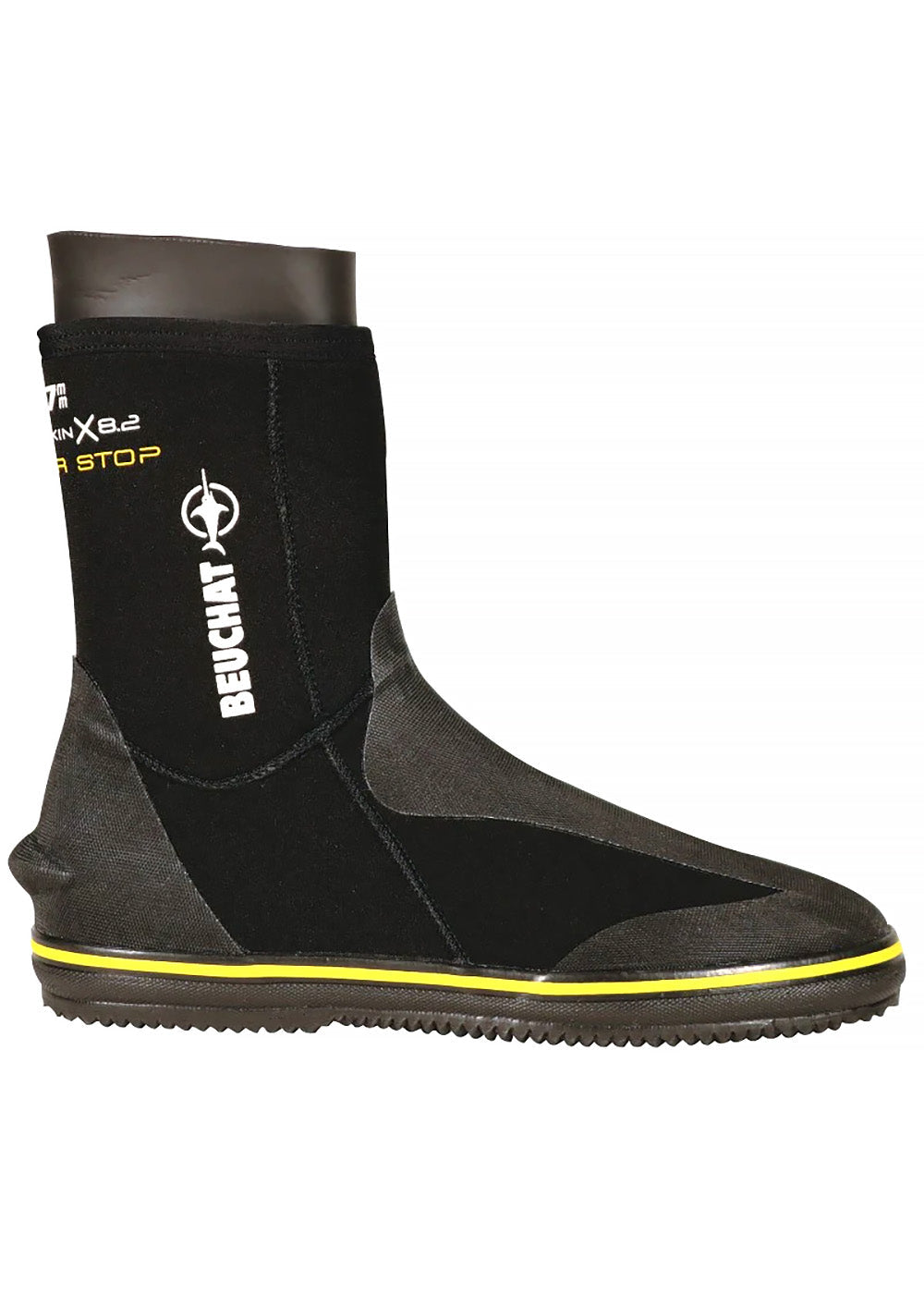 Beuchat Sirocco Elite 7mm Semi Dry Dive Boots for Scuba Diving, Snorkeling & Water Sports - Warm Neoprene Footwear for Cold Water Adventures