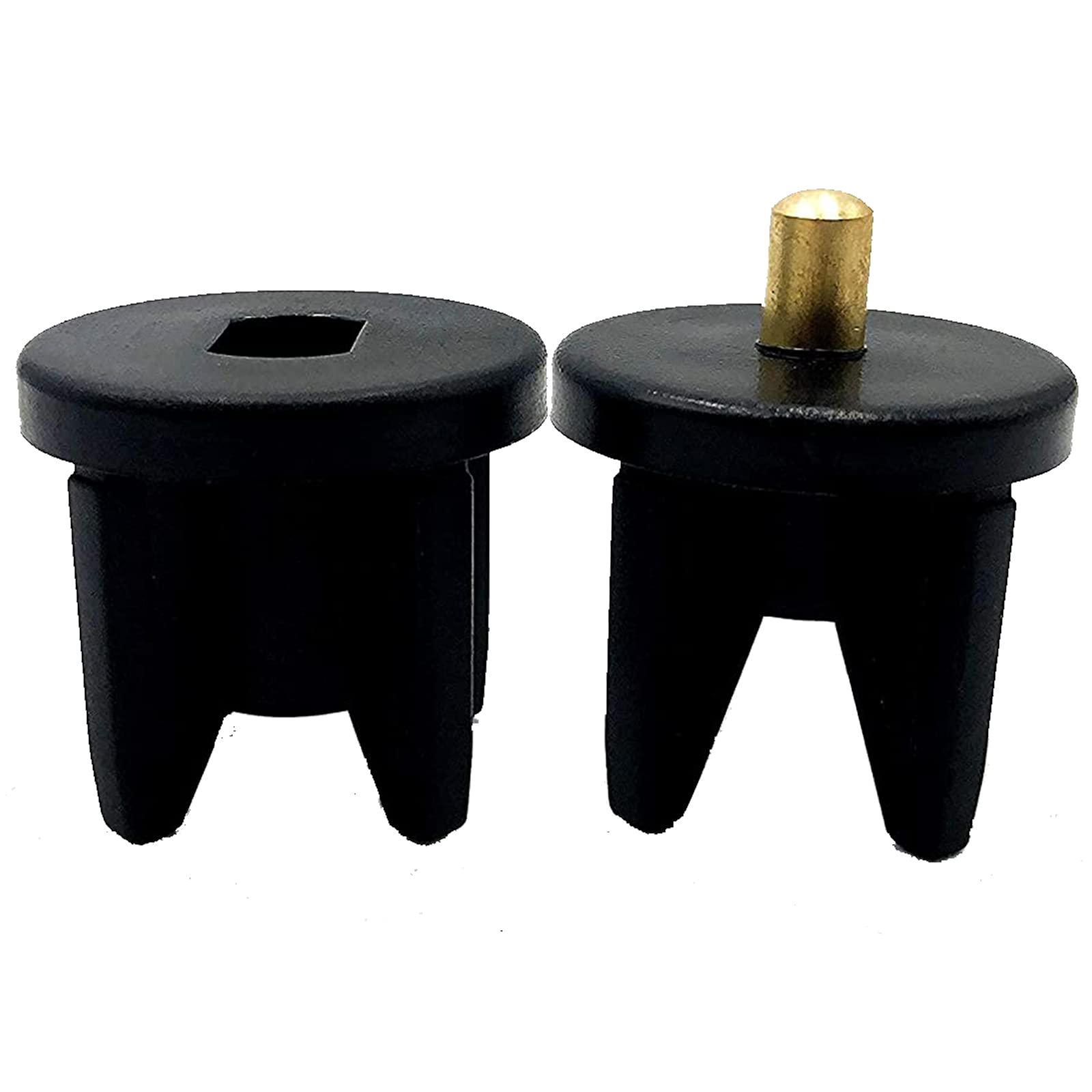 Universal Replacement Roller Blind & Shade for Indoor/Outdoor Use - 28mm Clutch Plug (Black) - Perfect for Windows, Patio Doors & Sunrooms