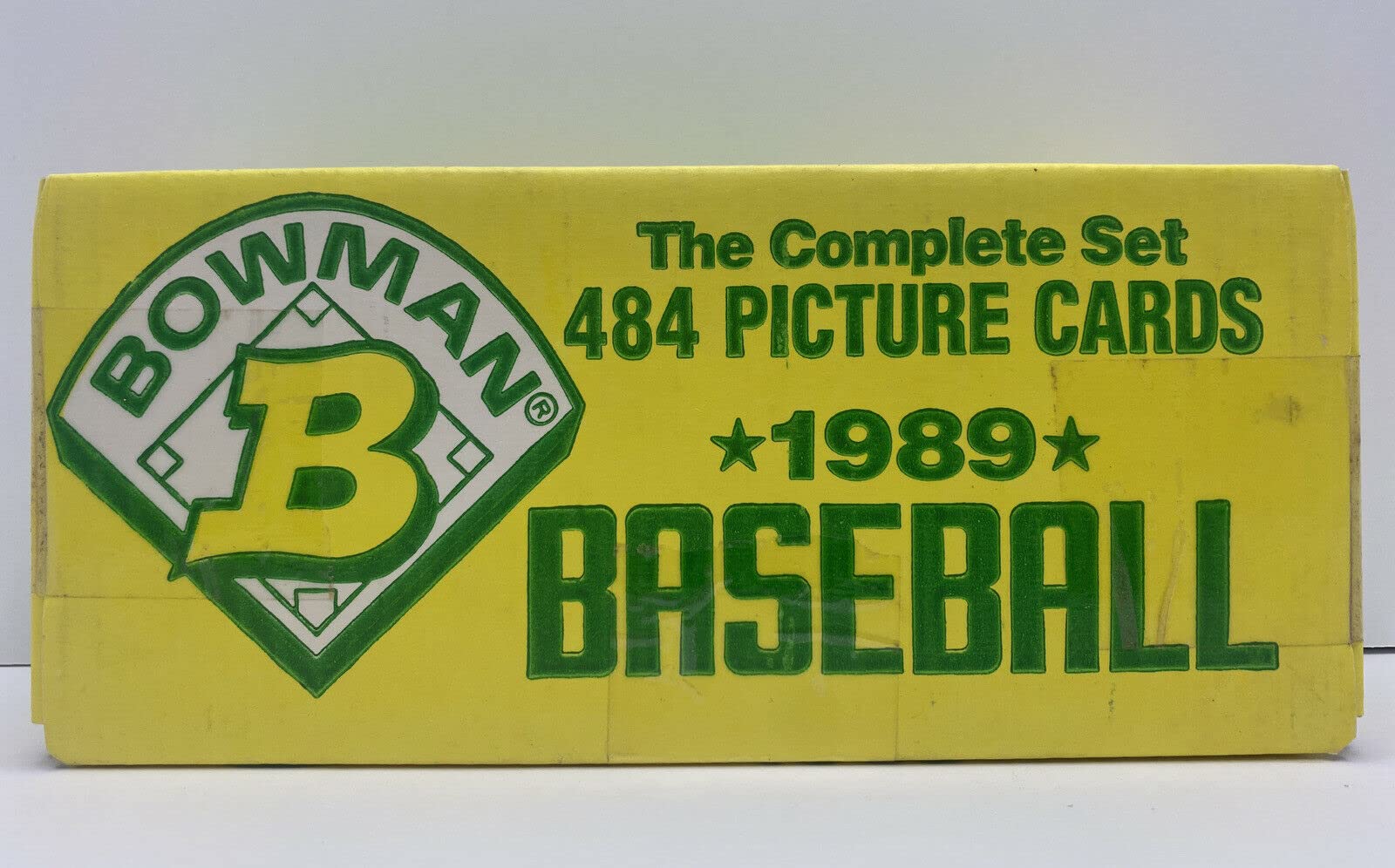 1989 Bowman Baseball Complete Set - 484 Picture Cards Sealed Pack - Perfect for Collectors, Investors & Baseball Fans | Vintage Sports Memorabilia for Display, Gifts & Investment