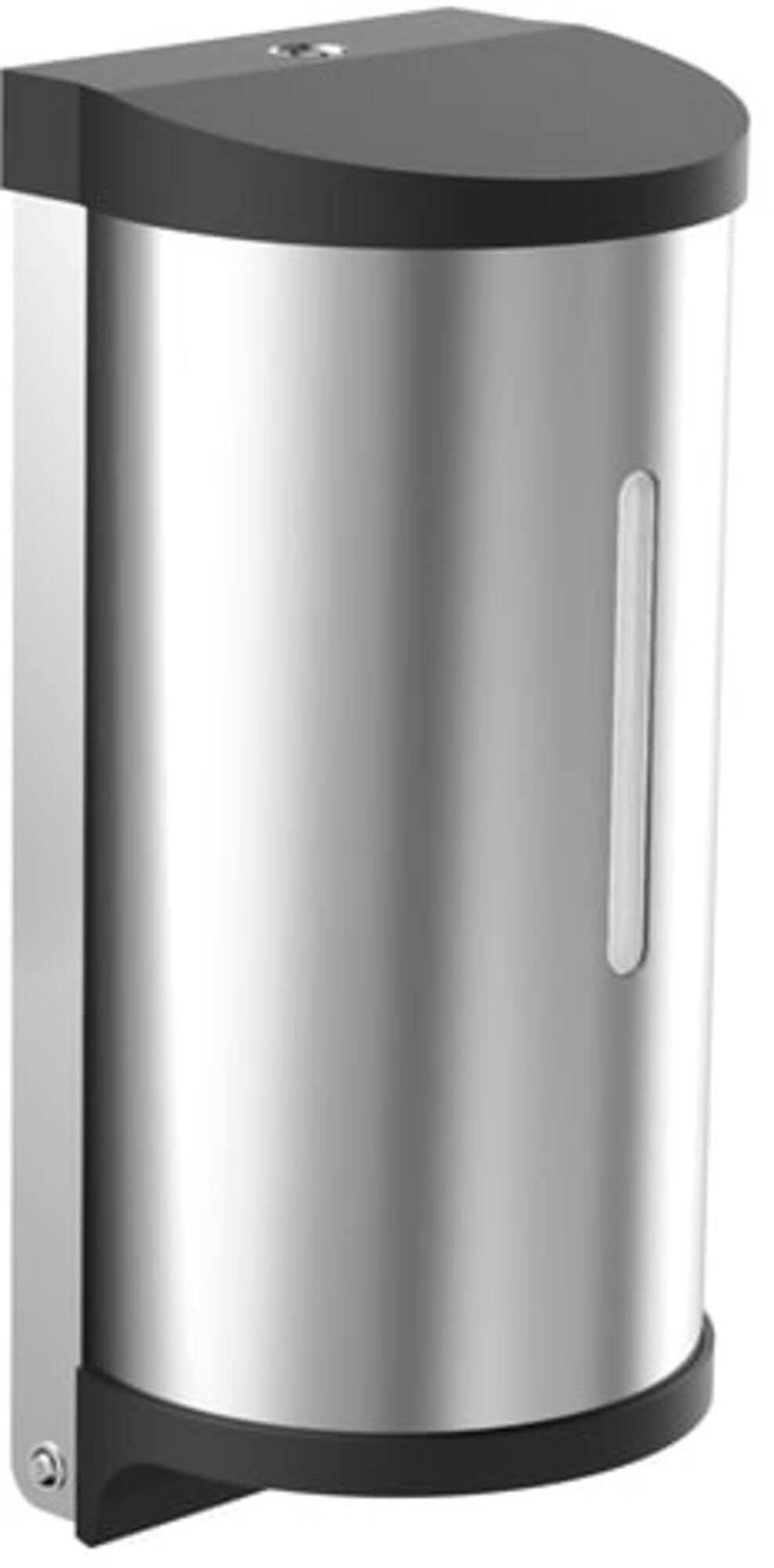 EMCO Premium Stainless Steel Wall Mount Soap Dispenser - Touchless Automatic Liquid Soap Dispenser for Kitchen, Bathroom, Restaurant & Commercial Use