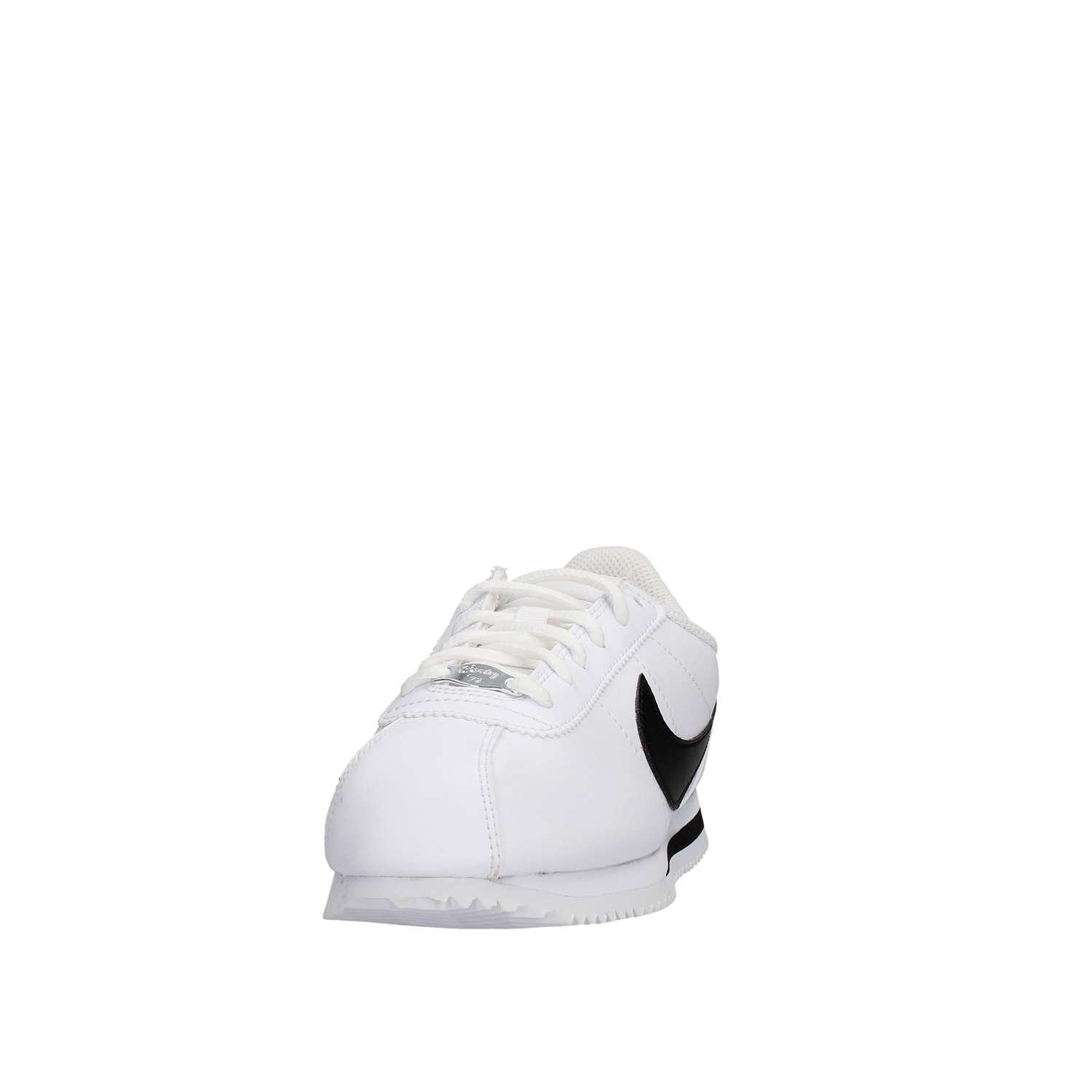 Nike Cortez Basic SL Sneakers for Big Kids - White/Black - Classic Running Shoes for Boys & Girls - Perfect for School, Sports & Casual Wear