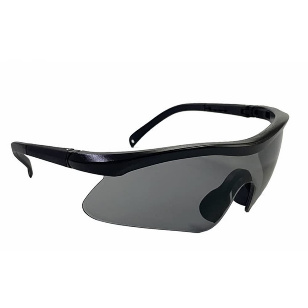 Tactical Shooting Glasses with Telescopic & Rotating Goggles - UV400 Protective Lenses (4 Pack) for Outdoor Sports, Hunting & Airsoft - Anti-Fog, Anti-Scratch & Impact Resistant