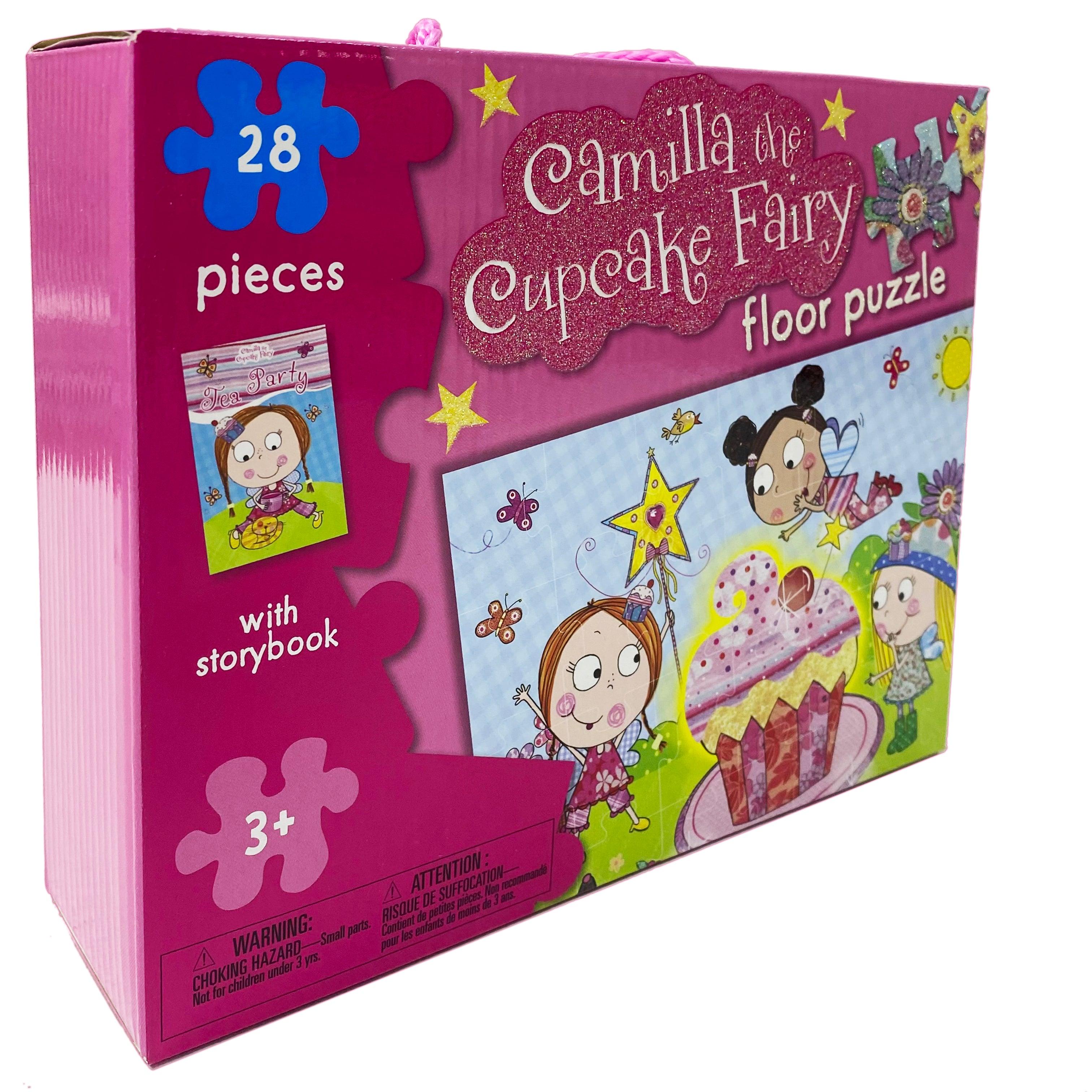 Camilla the Cupcake Fairy 48-Piece Floor Puzzle with Storybook | Educational Toy for Kids Ages 3-6 | Perfect for Birthday Gifts & Preschool Learning Activities
