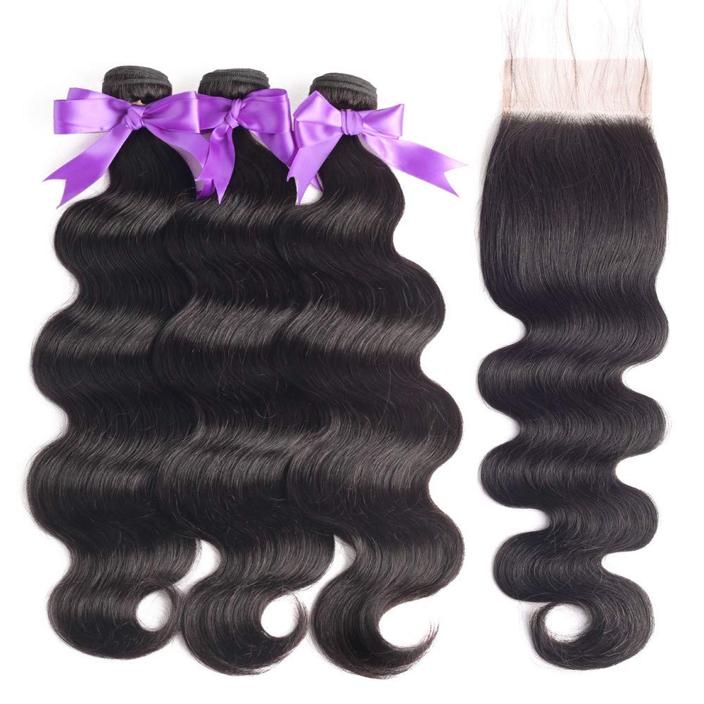 Brazilian Virgin Human Hair Bundles 3PCS 26